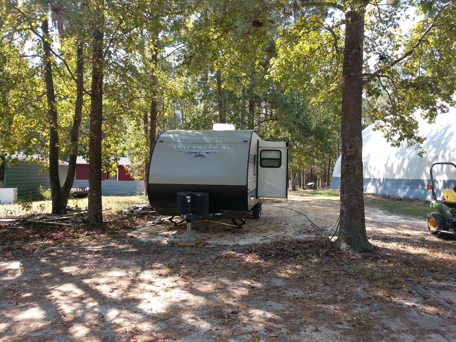Legacy Farms Leisure Area Hipcamp in Lumber Bridge, North Carolina