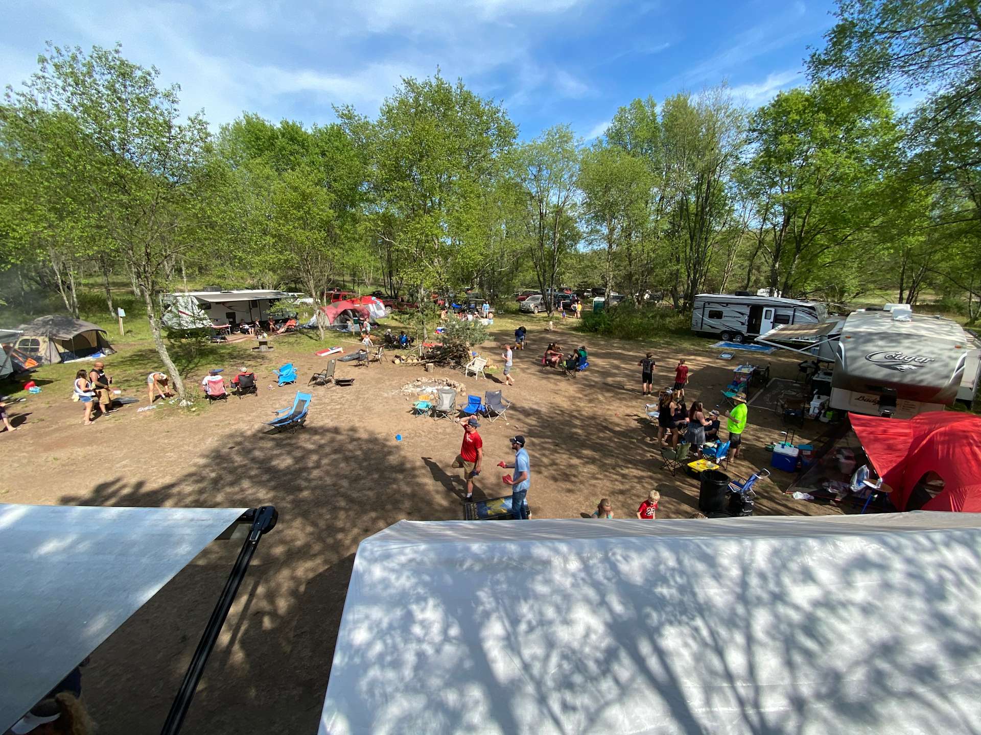 National Forest Paradise Hipcamp in , Michigan