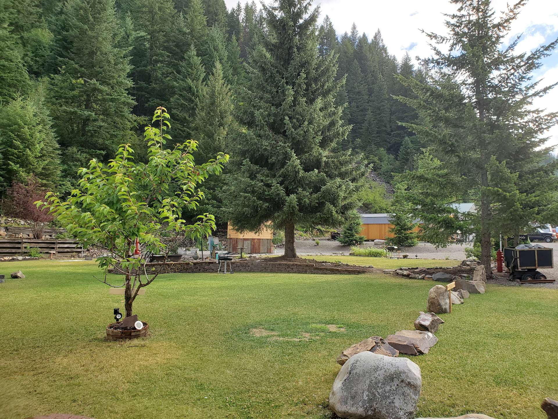 Burke Creekside lisa J's Hipcamp in Wallace, Idaho