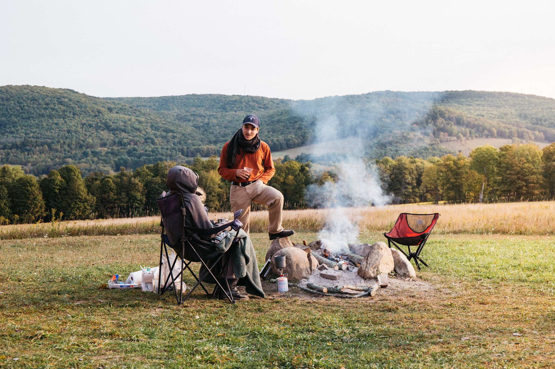 Red House Ranch Camp Hipcamp in Van Etten, New York