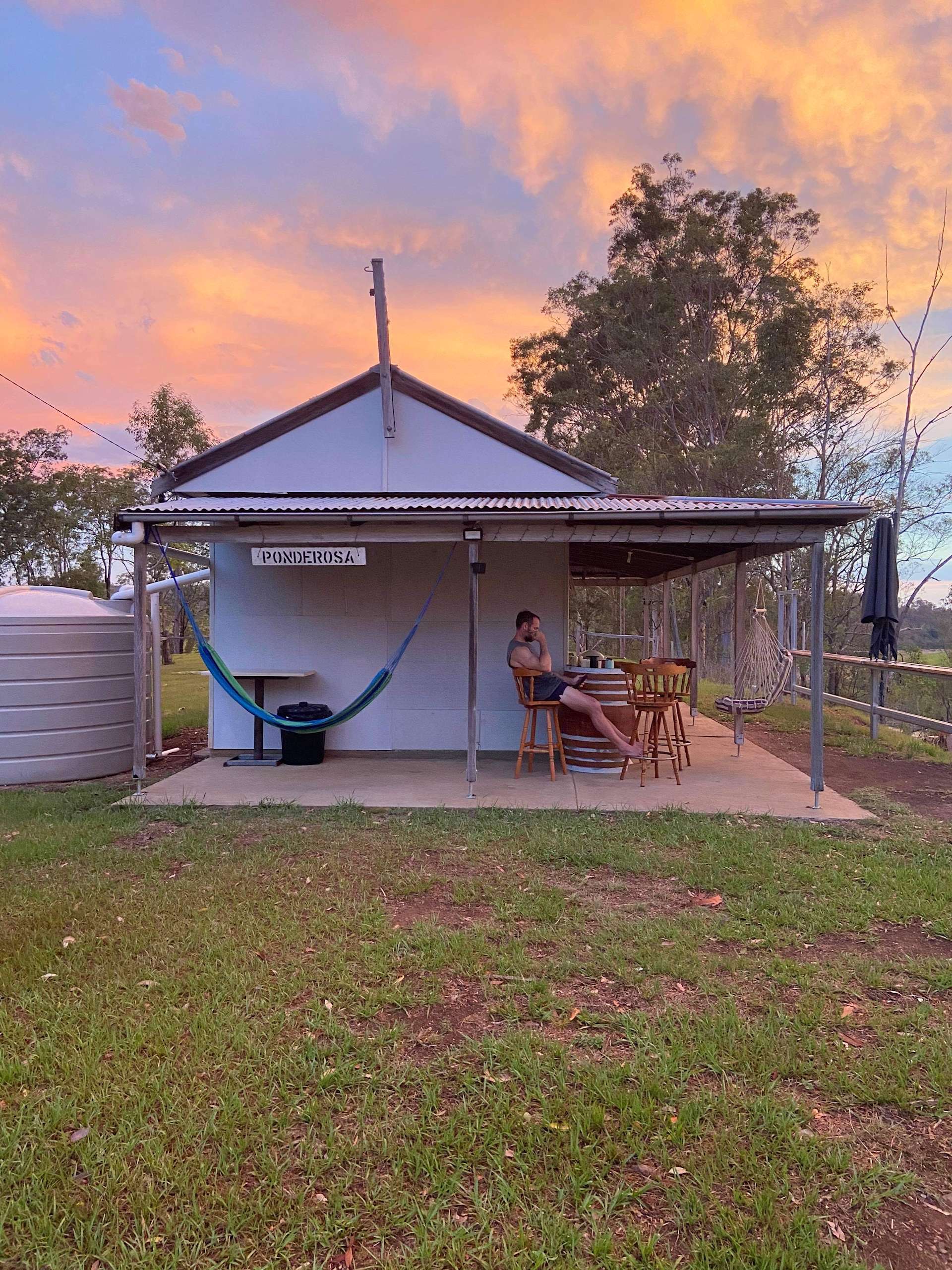 ‘The Hut’ on the Clarence (4WD) Hipcamp in Newbold, New South Wales