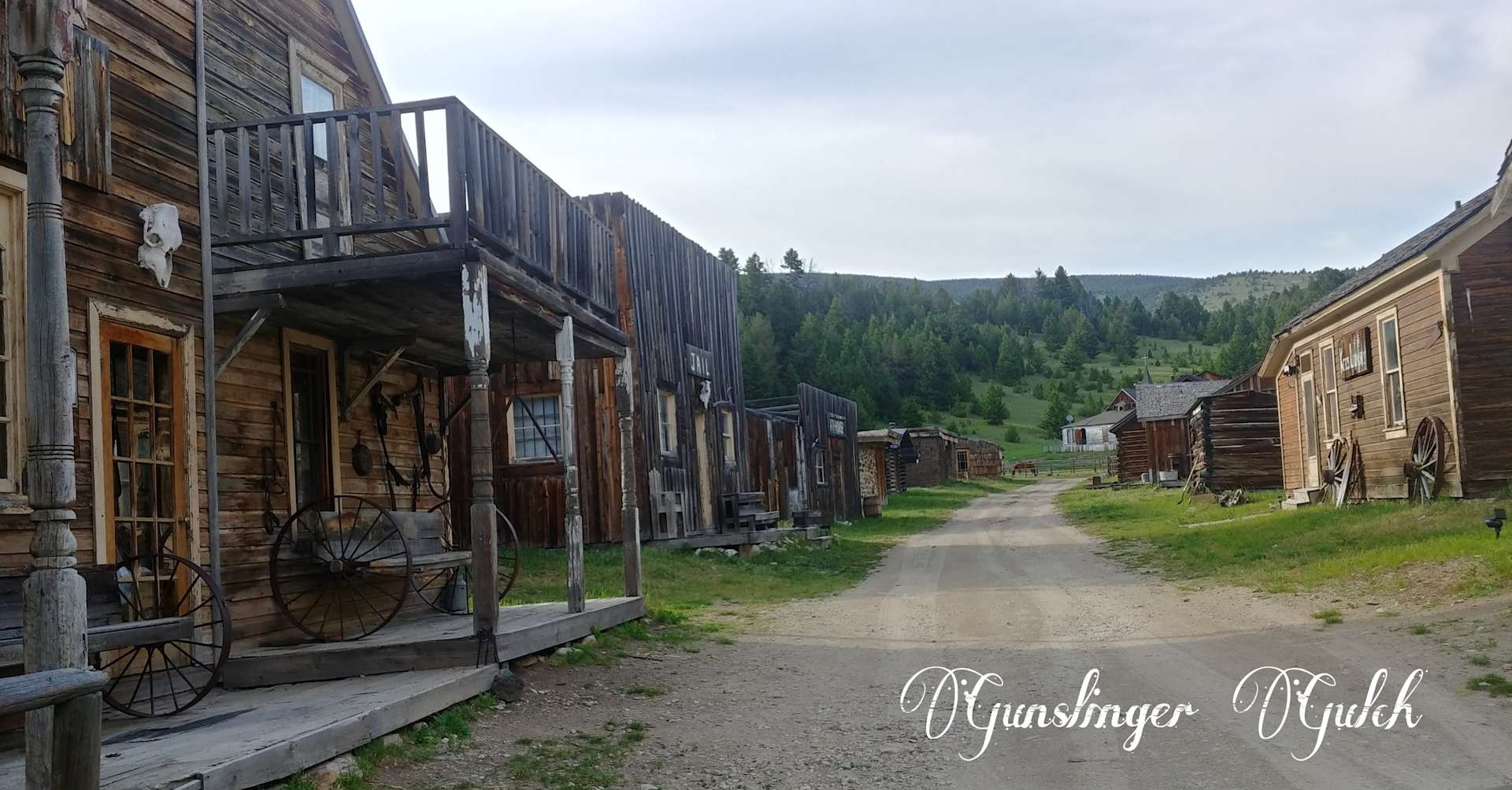 Gunslinger Gulch Ghost Town Hipcamp in Anaconda, Montana