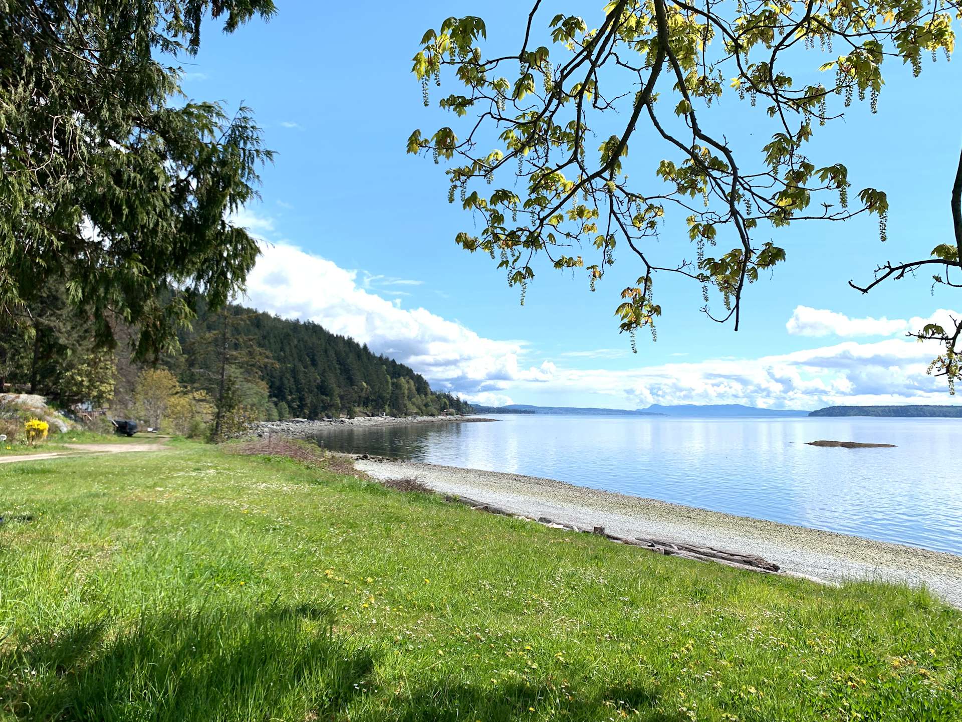 Emmonds Beach Site Hipcamp in Powell River, British Columbia