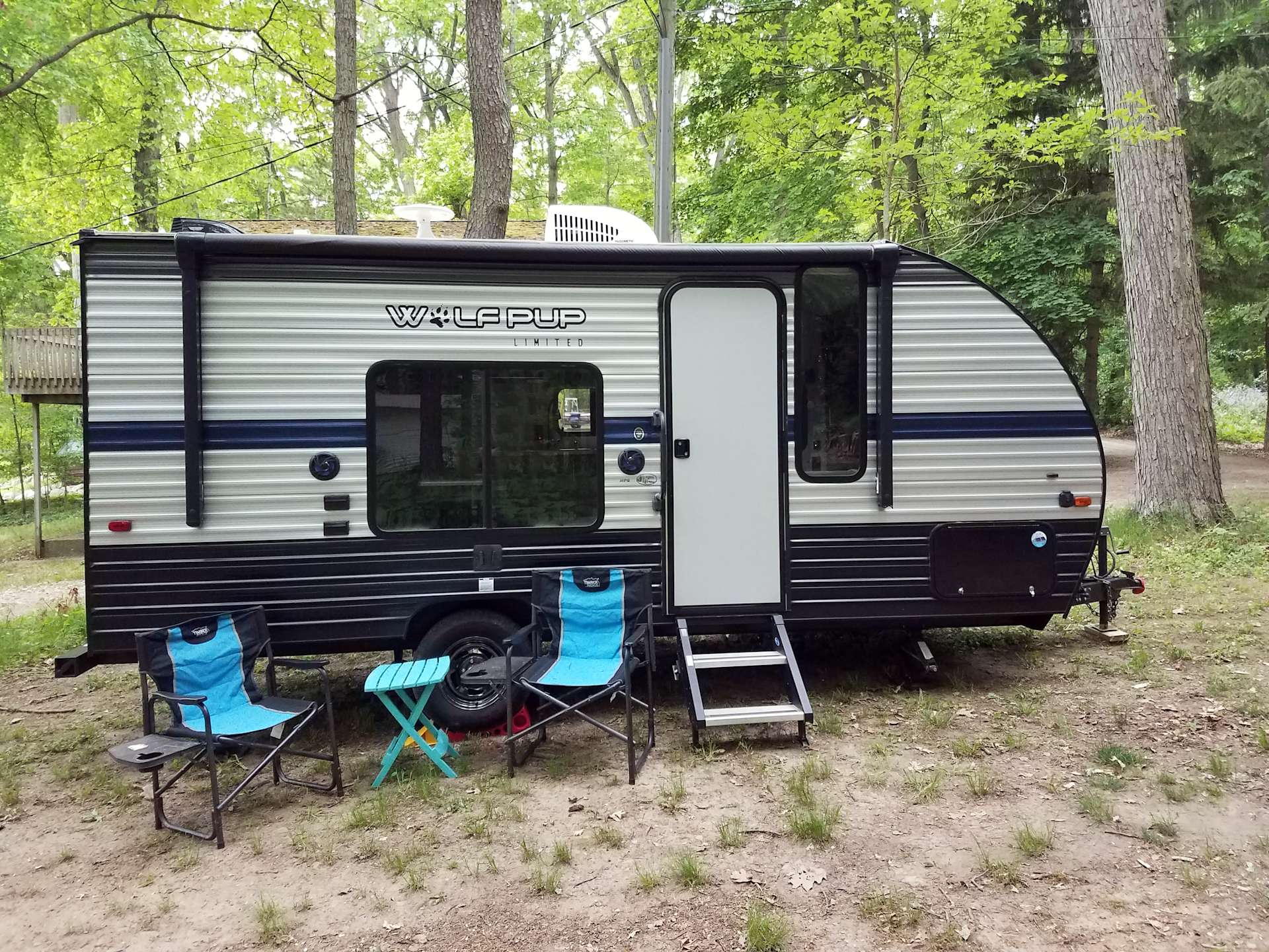 Lake Getaway Hipcamp in Vandalia, Michigan