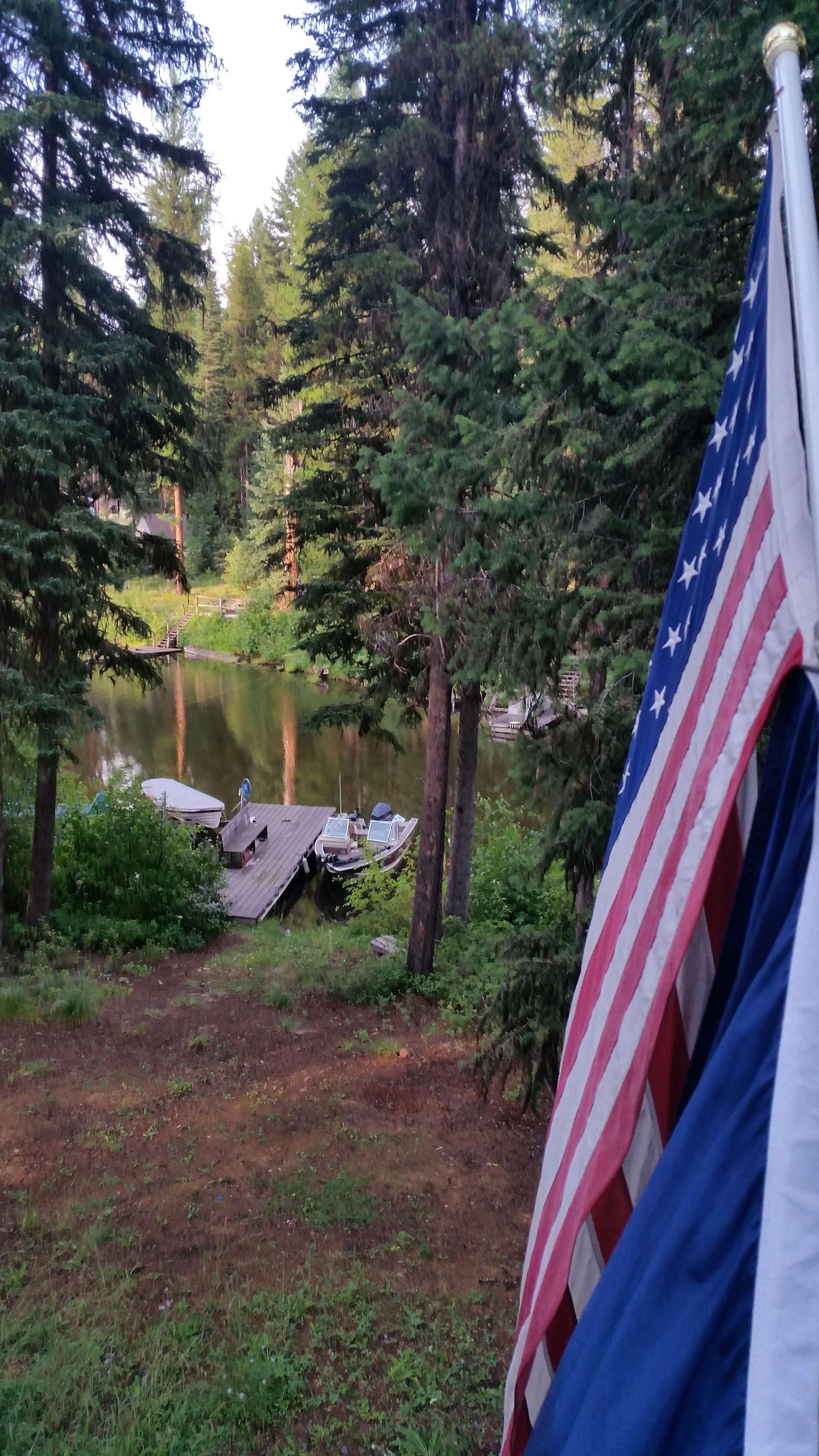 Lake Inez Basecamp Hipcamp in Seeley Lake, Montana