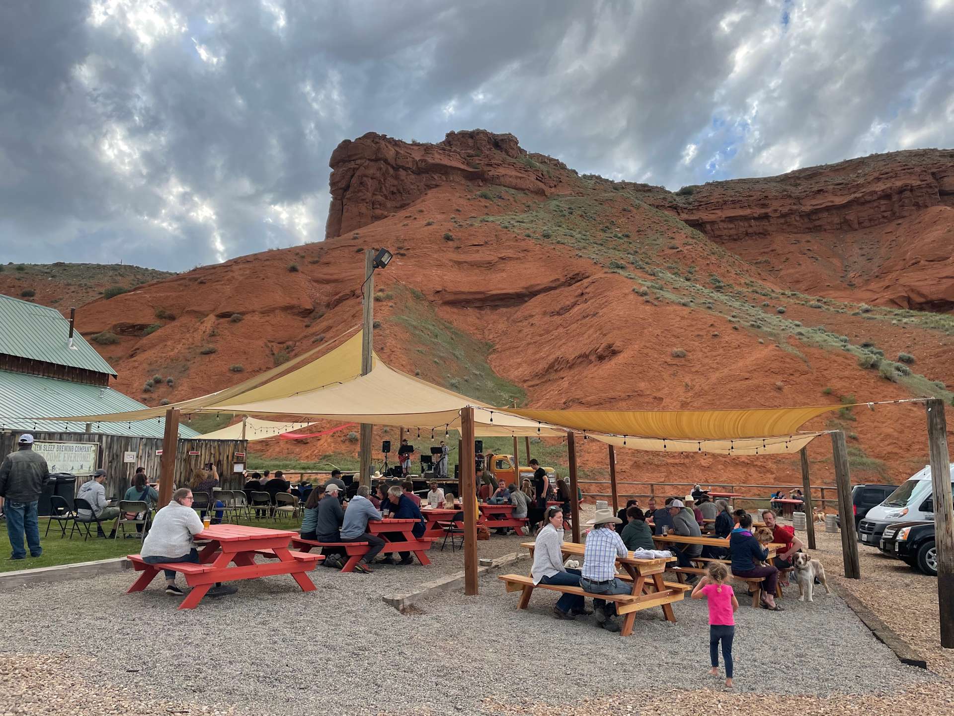 Ten Sleep Brewing Co. Hipcamp in Ten Sleep, Wyoming