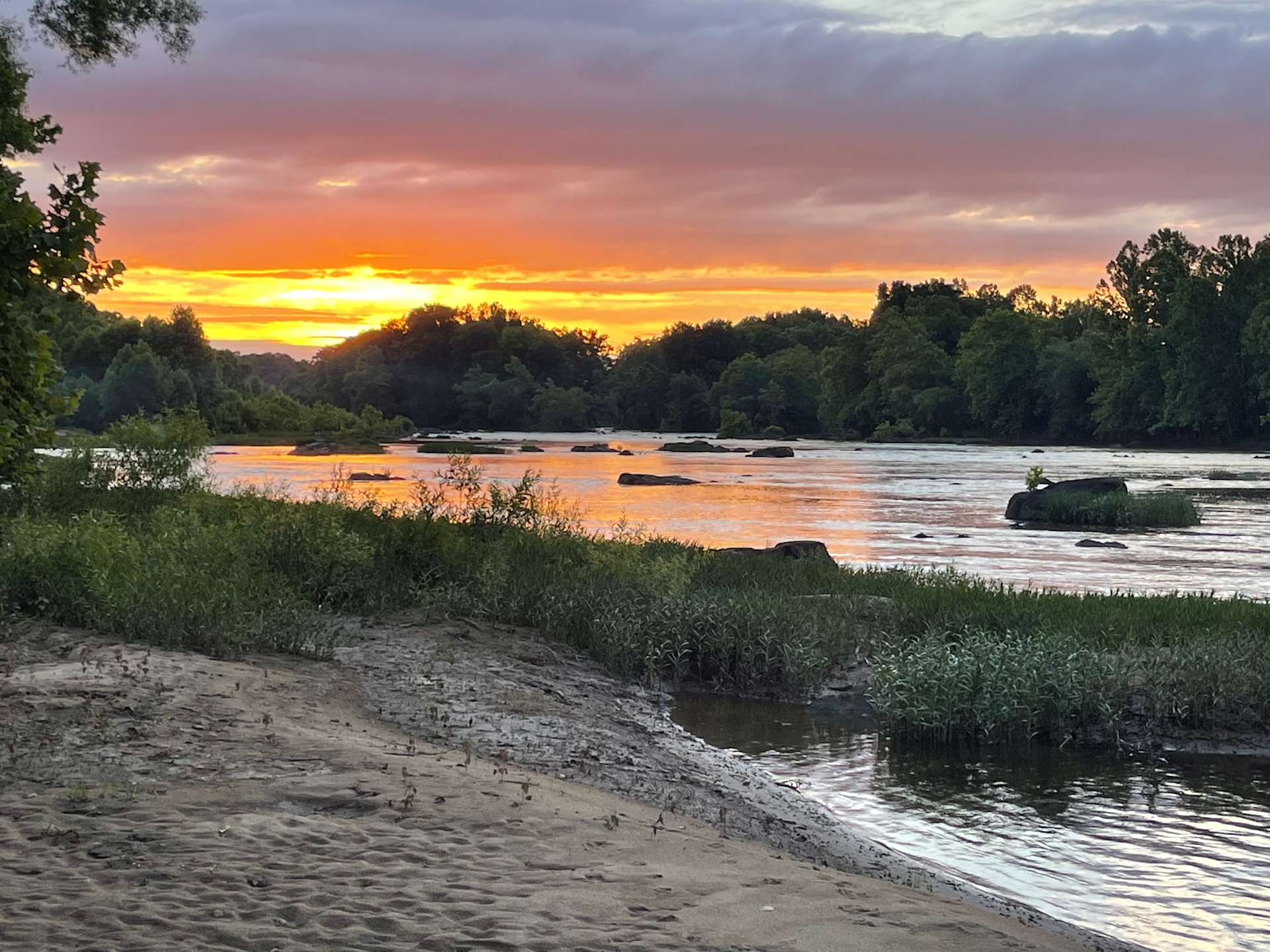 Seven Islands riverfront campsites Hipcamp in Arvonia, Virginia