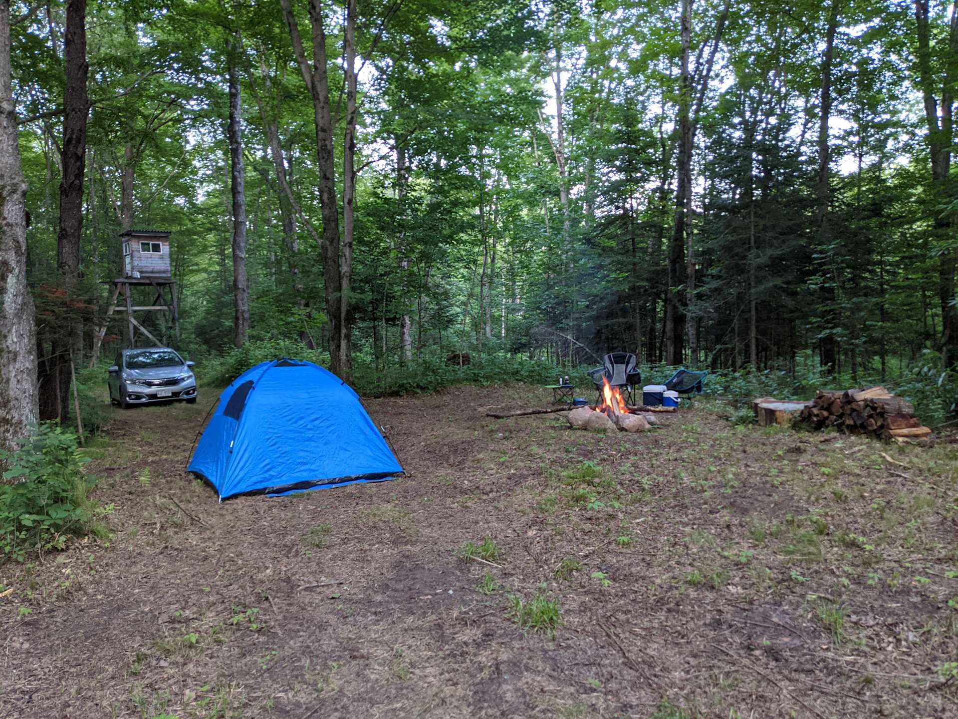 44 north Hipcamp in Tigerton, Wisconsin