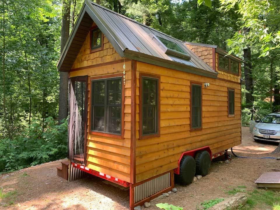 Many Pines Tiny House - Hipcamp in Chetek, Wisconsin