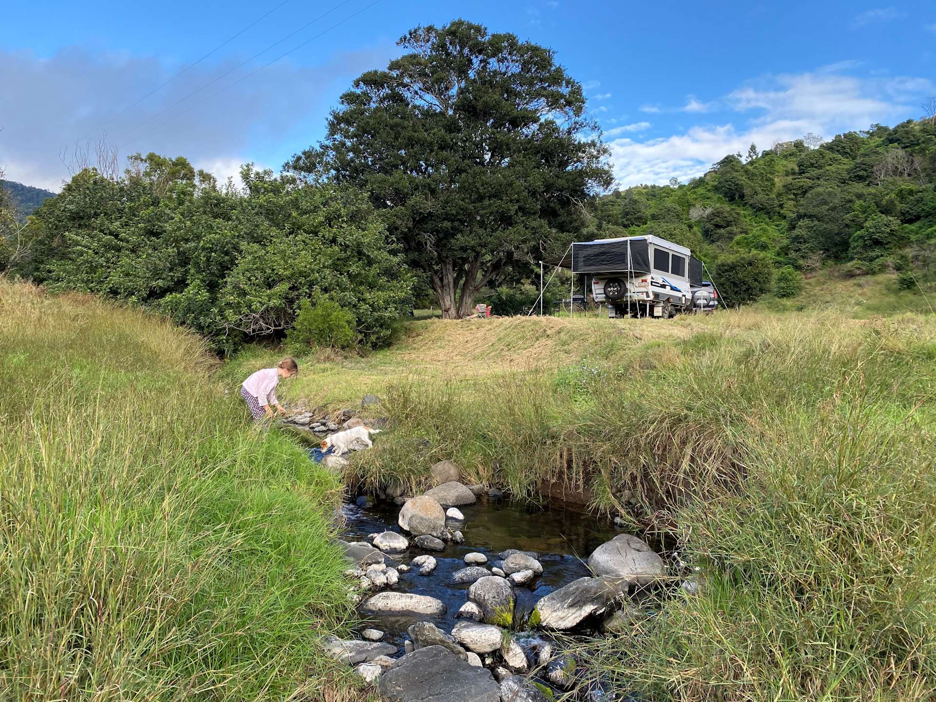 Camp Creek Retreat Hipcamp in Running Creek, Queensland