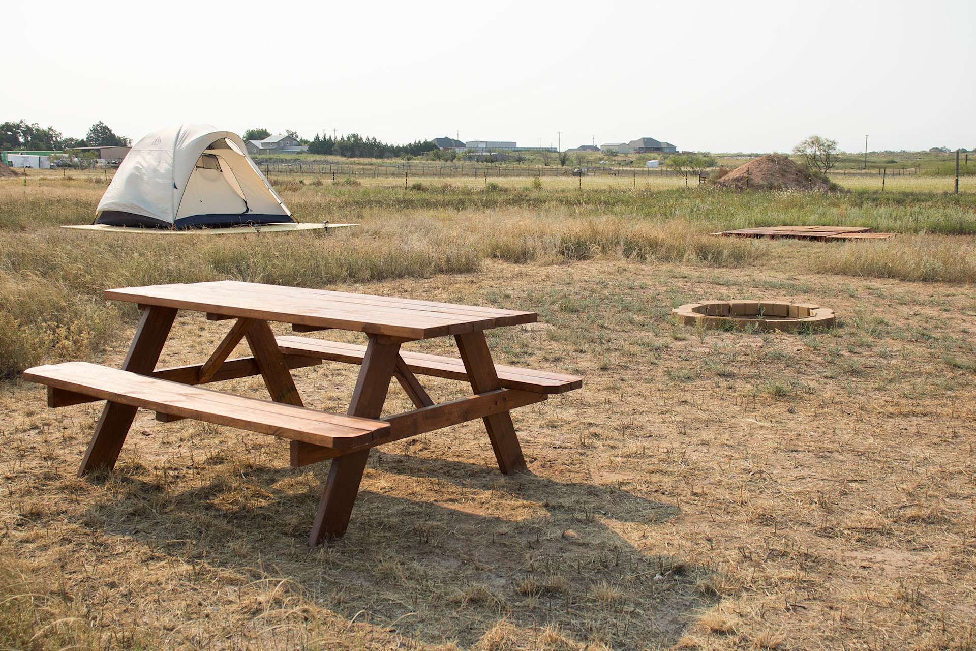 Farmhouse Flatland Hipcamp in Lubbock, Texas