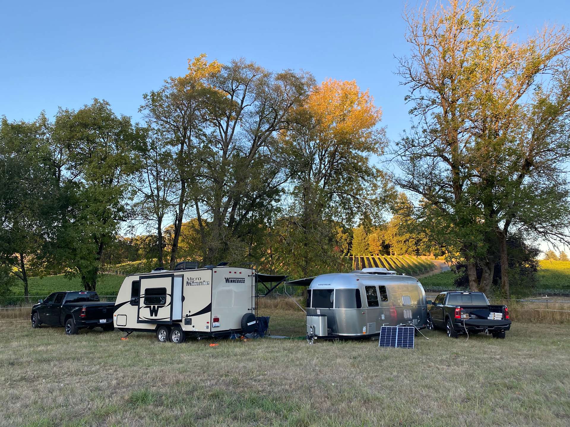 Zenith Vineyard Camping Hipcamp in Salem, Oregon