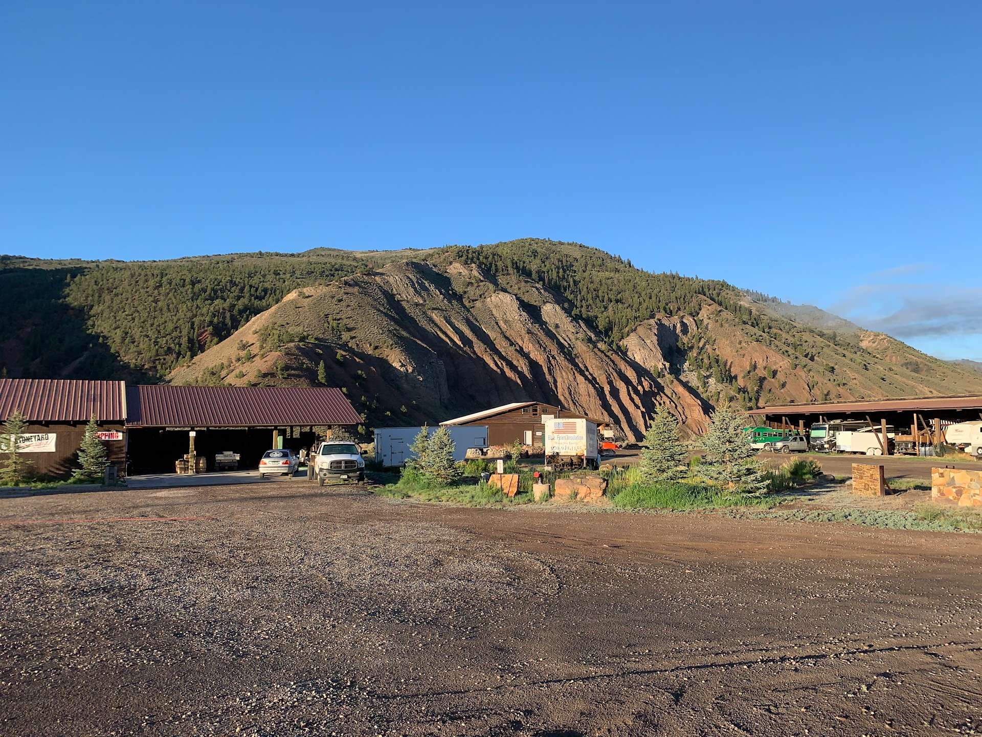 Stoneyard Distillery Awesome Possum RV Camping Hipcamp in Gypsum