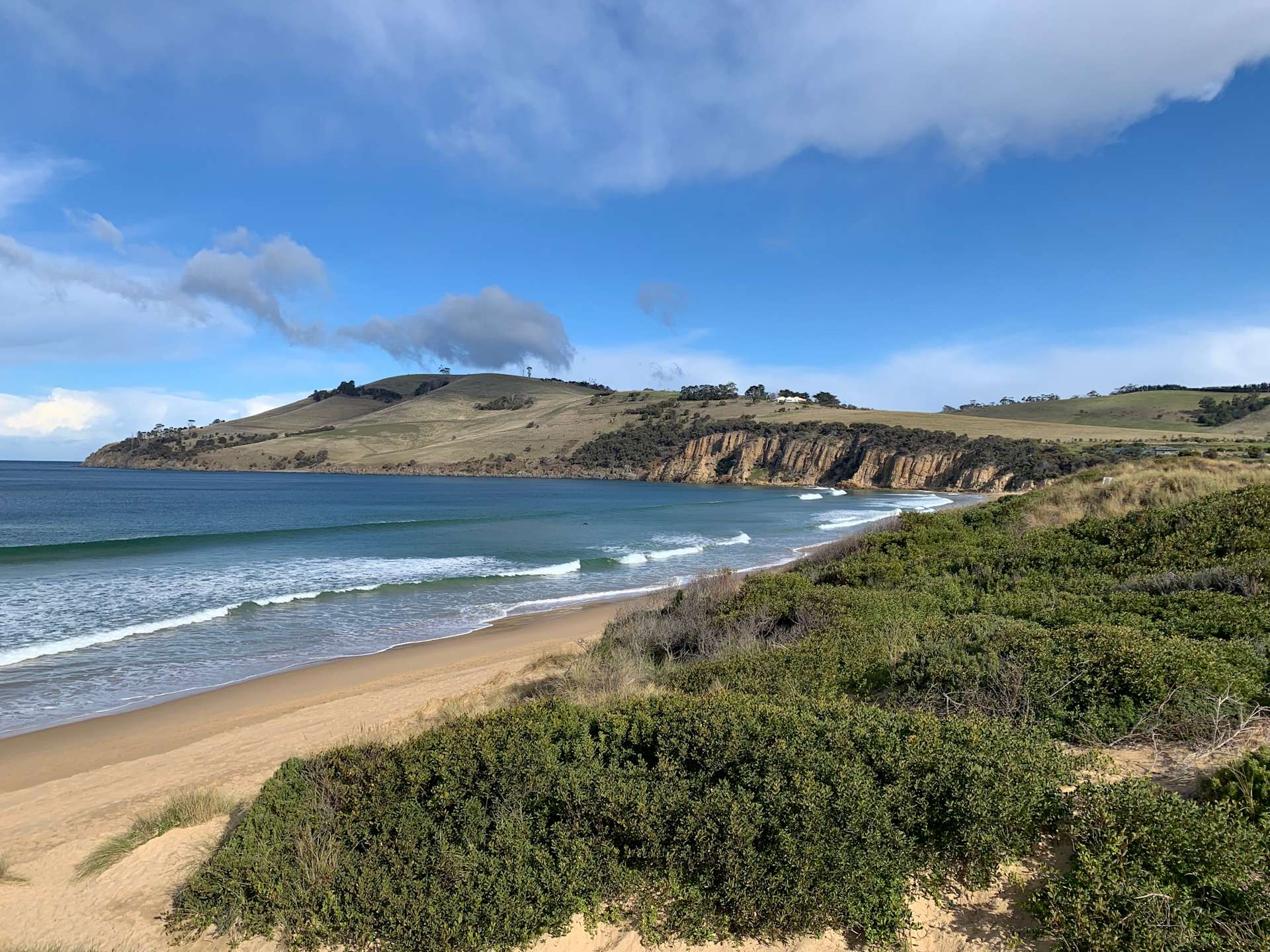 Clifton Beach Coastal Escape Hipcamp in Clifton Beach, Tasmania