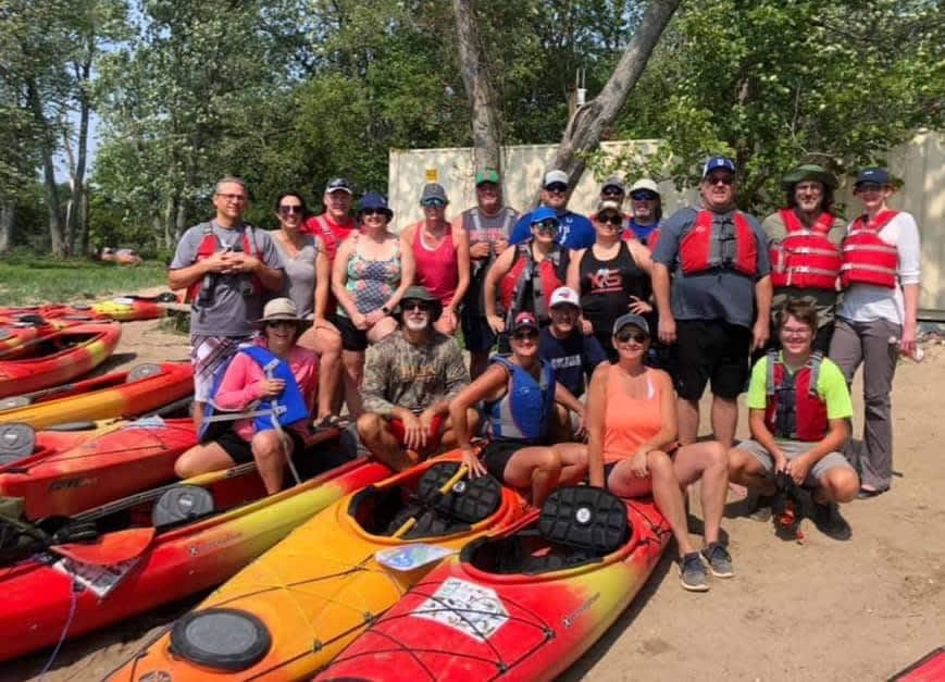 Kayak Starved Rock Campground Hipcamp in Ottawa, Illinois