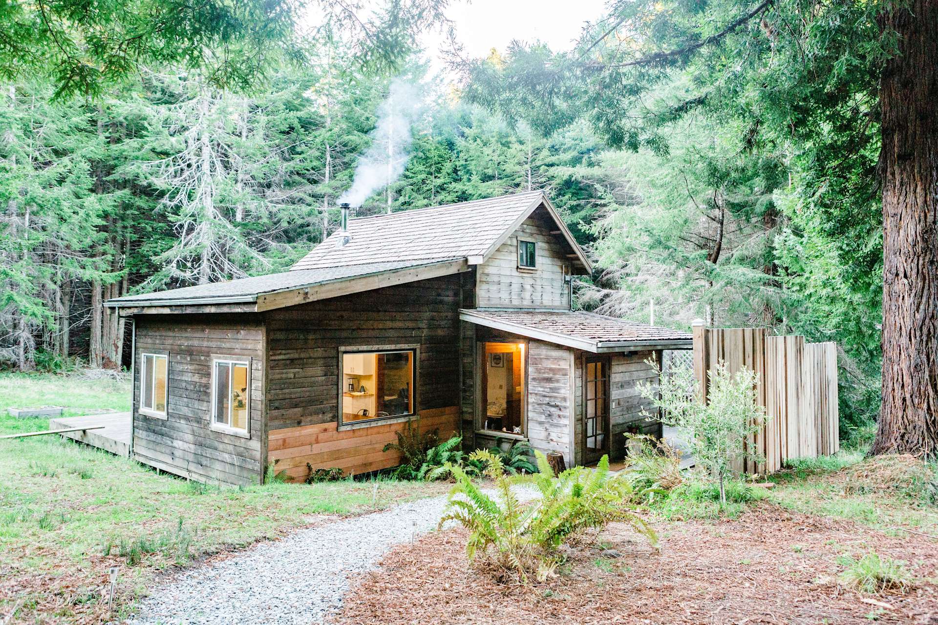 Fern Cottage on Middle Ridge Hipcamp in Albion, California