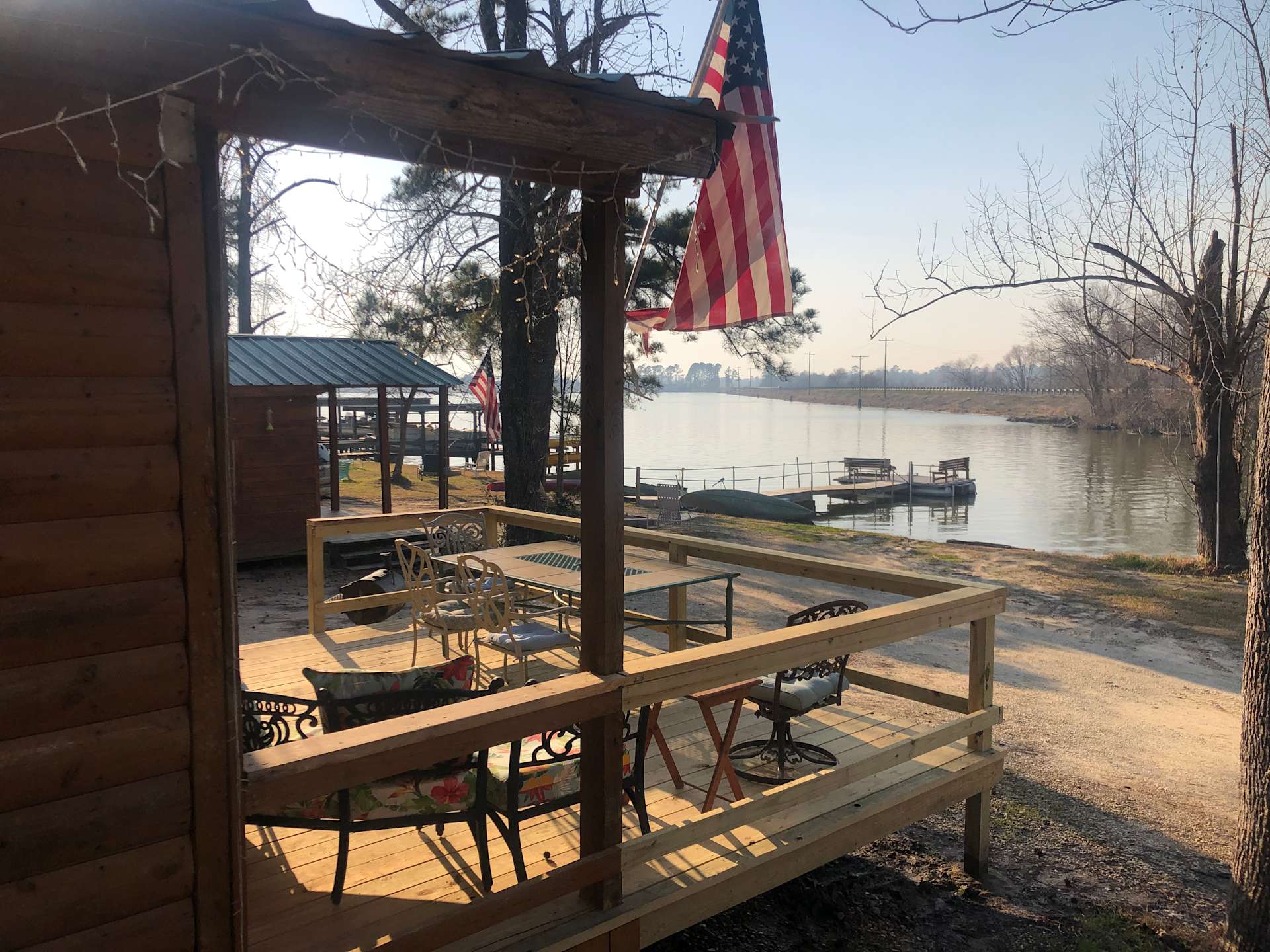 B&R Lakeside Cabins & RVs Hipcamp in Onalaska, Texas