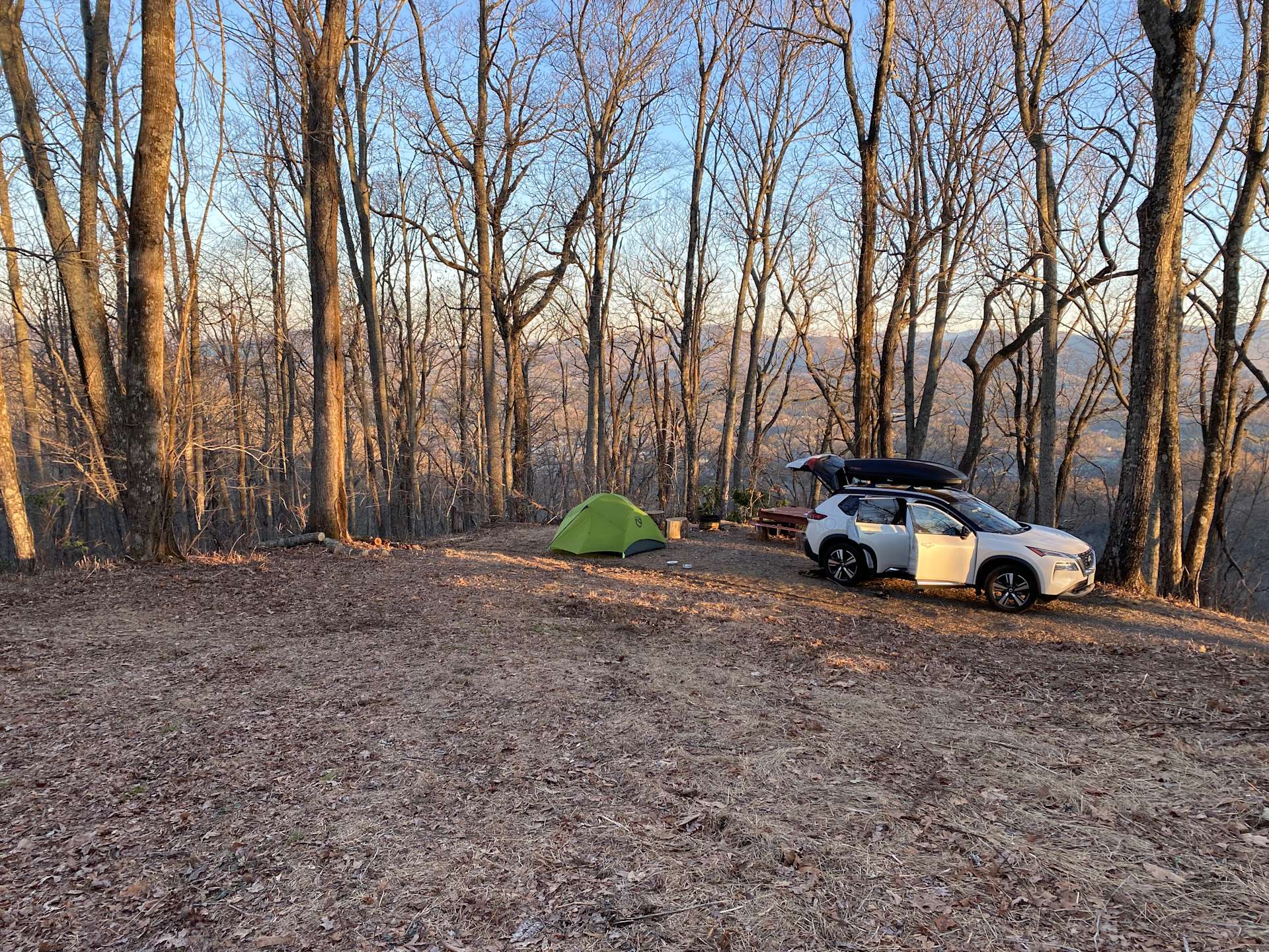 Barnhill Mountain in Fletcher, NC Hipcamp in Hoopers Creek, North