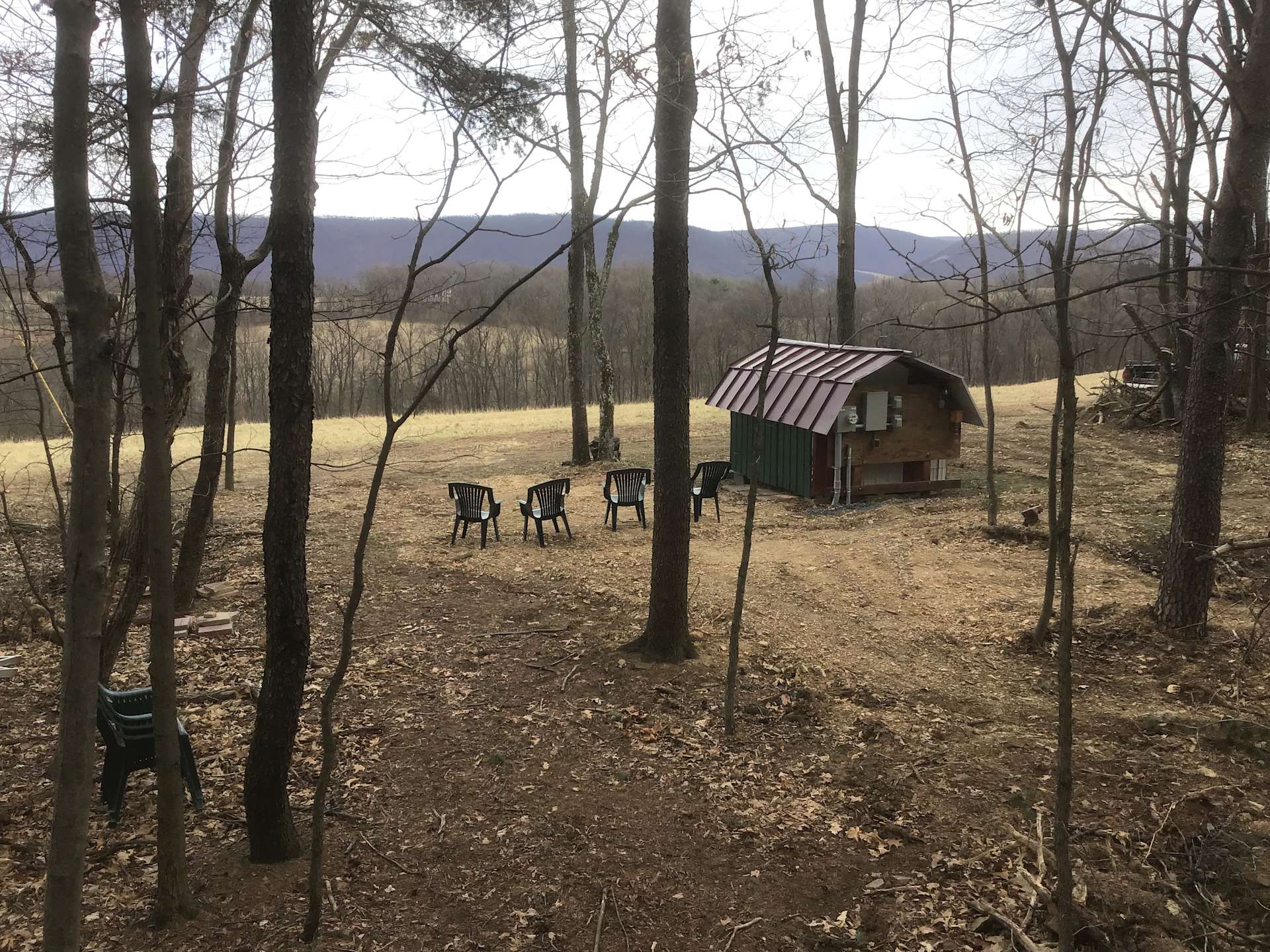 Wilbur's Shed Hipcamp in Blairs Mills, Pennsylvania