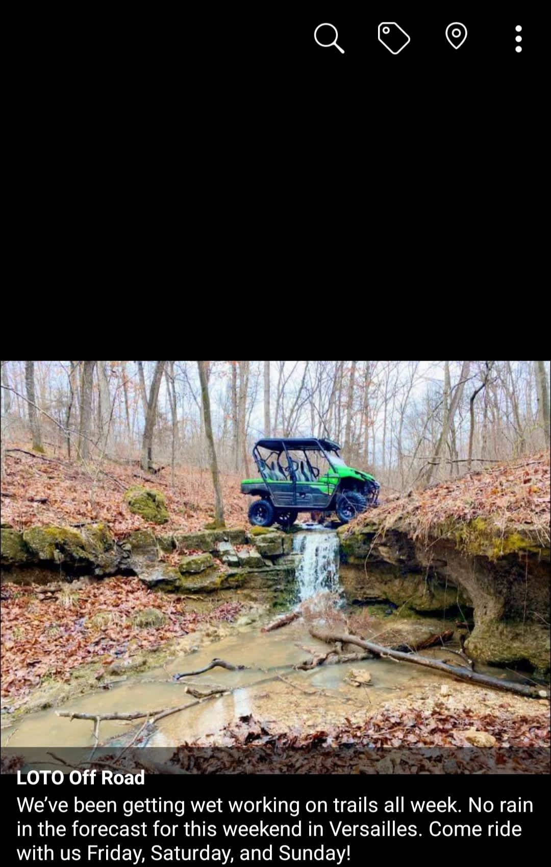 LOTO Off Road Park Hipcamp in Gravois Mills, Missouri