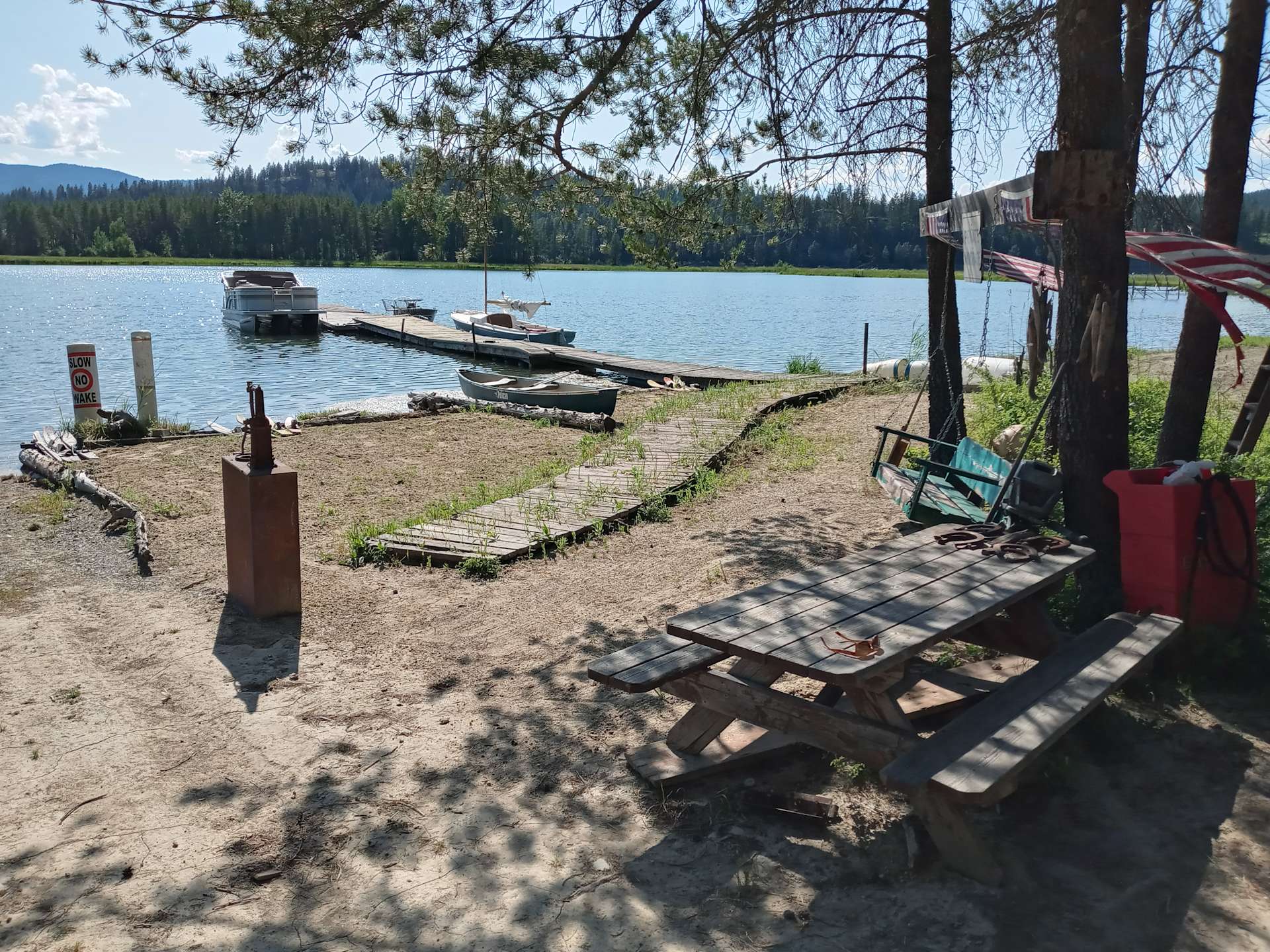 The Blue Heron Hipcamp in Sagle, Idaho