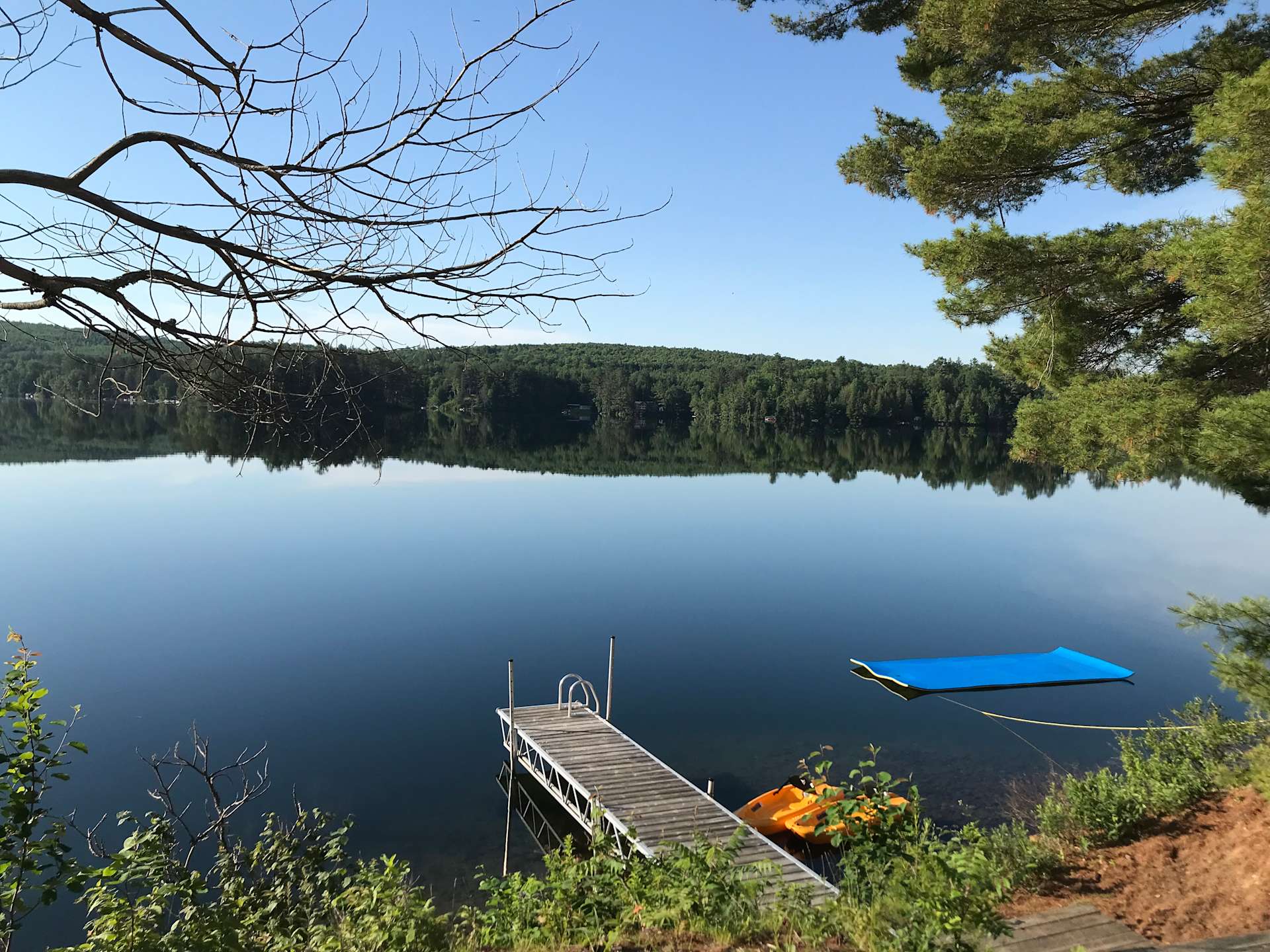 Lakefront Glamping Retreat Hipcamp in Otter Lake, Quebec