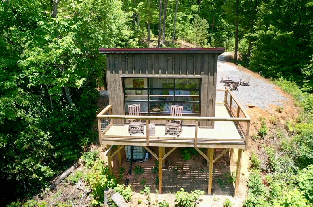 The Rowdy Bear Off-Grid Glamping - Hipcamp in Bryson City, North Carolina