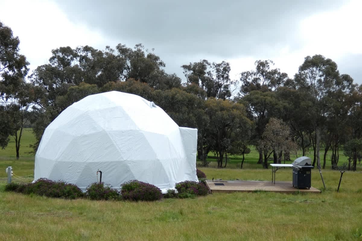 Euroa Glamping Tents & Domes Hipcamp in , Victoria