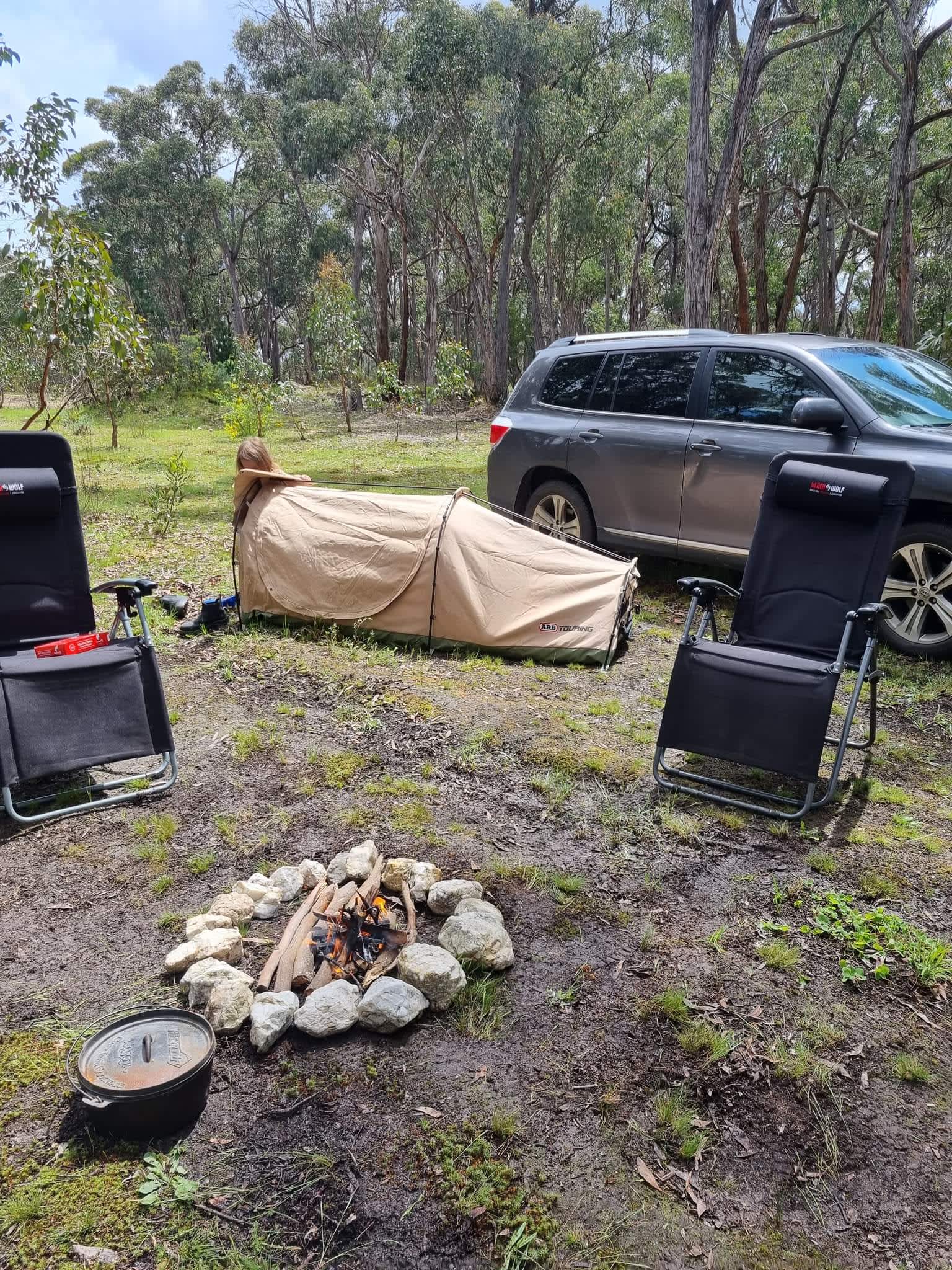 The Gums Bush Block Hipcamp in Ballarat, Victoria