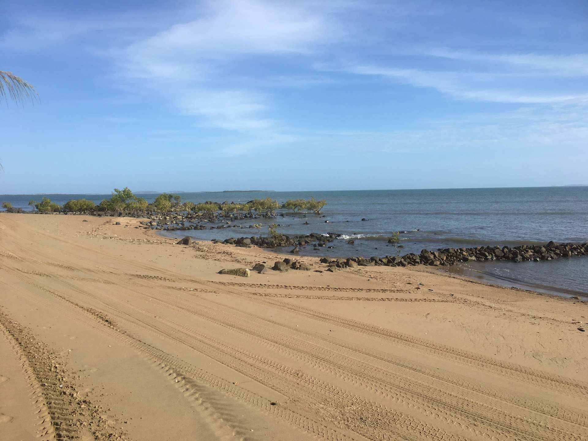 Brisk Bay Beach Front Site Hipcamp in Bowen, Queensland