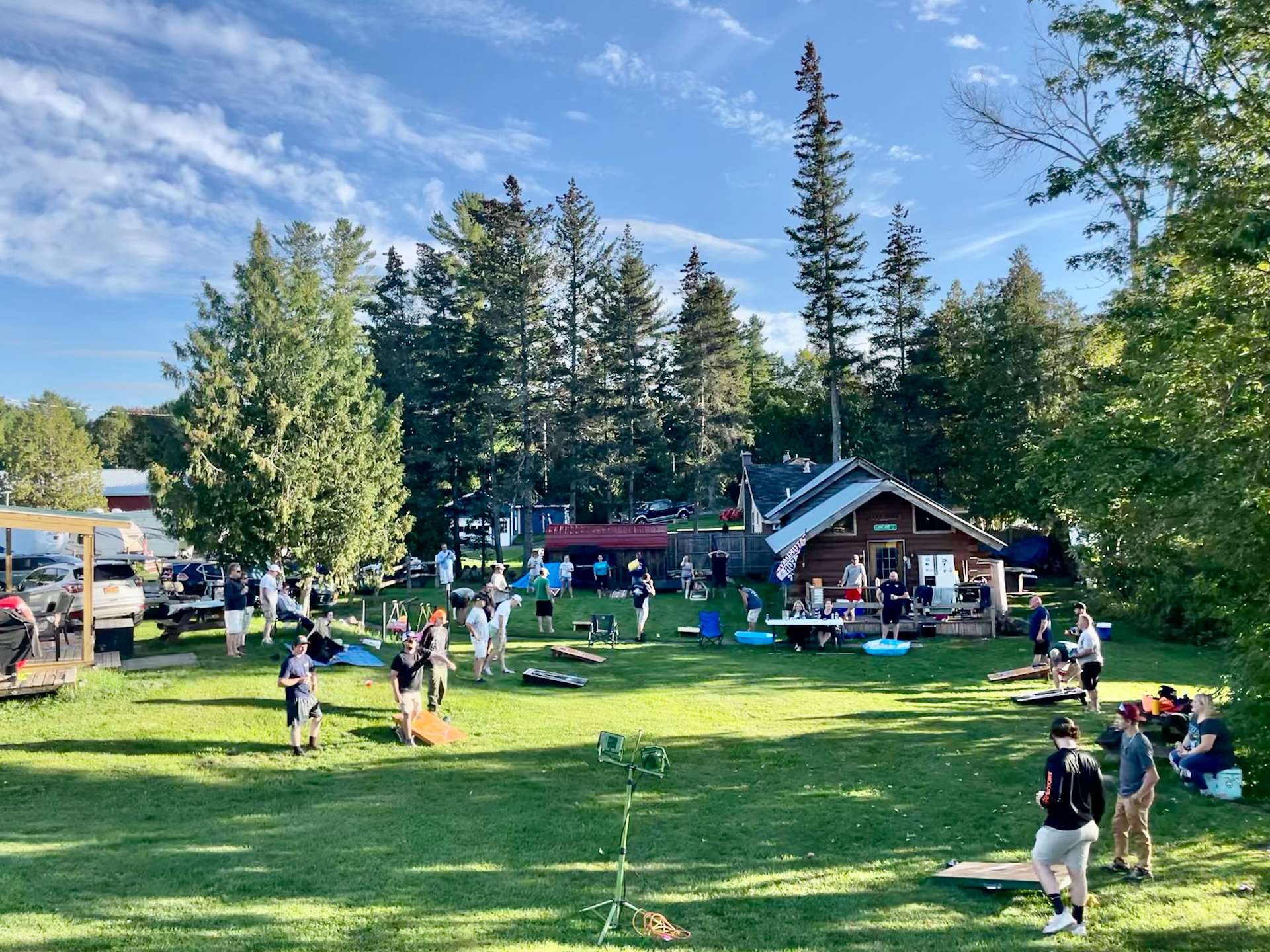 Lake Bonaparte Marina & Campground Hipcamp in Harrisville, New York