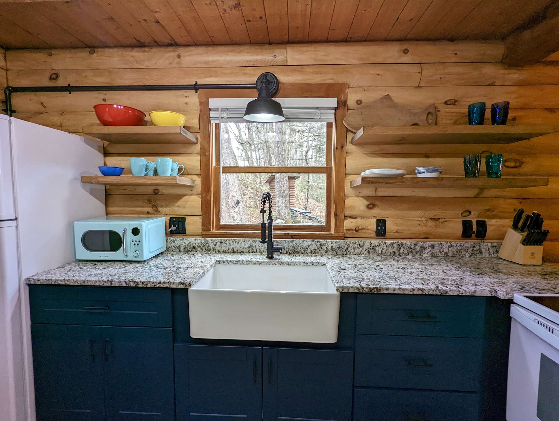 Cabin at Pond Eddy Hipcamp in Matamoras, Pennsylvania