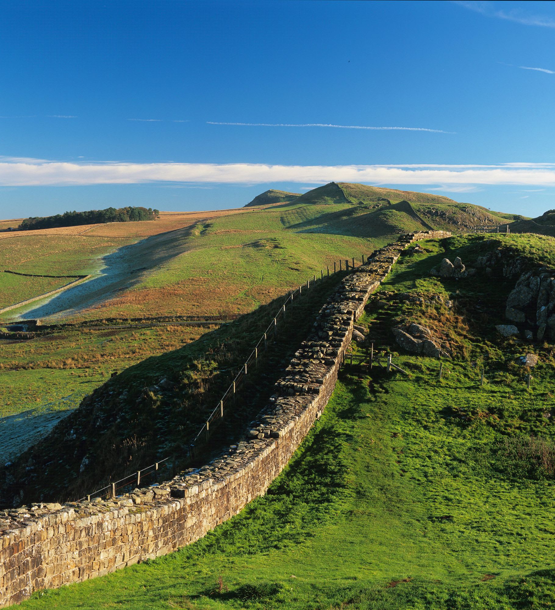 In AD122, Northumberland represented the farthest reaches of the Roman Empire under Emperor Hadrian.