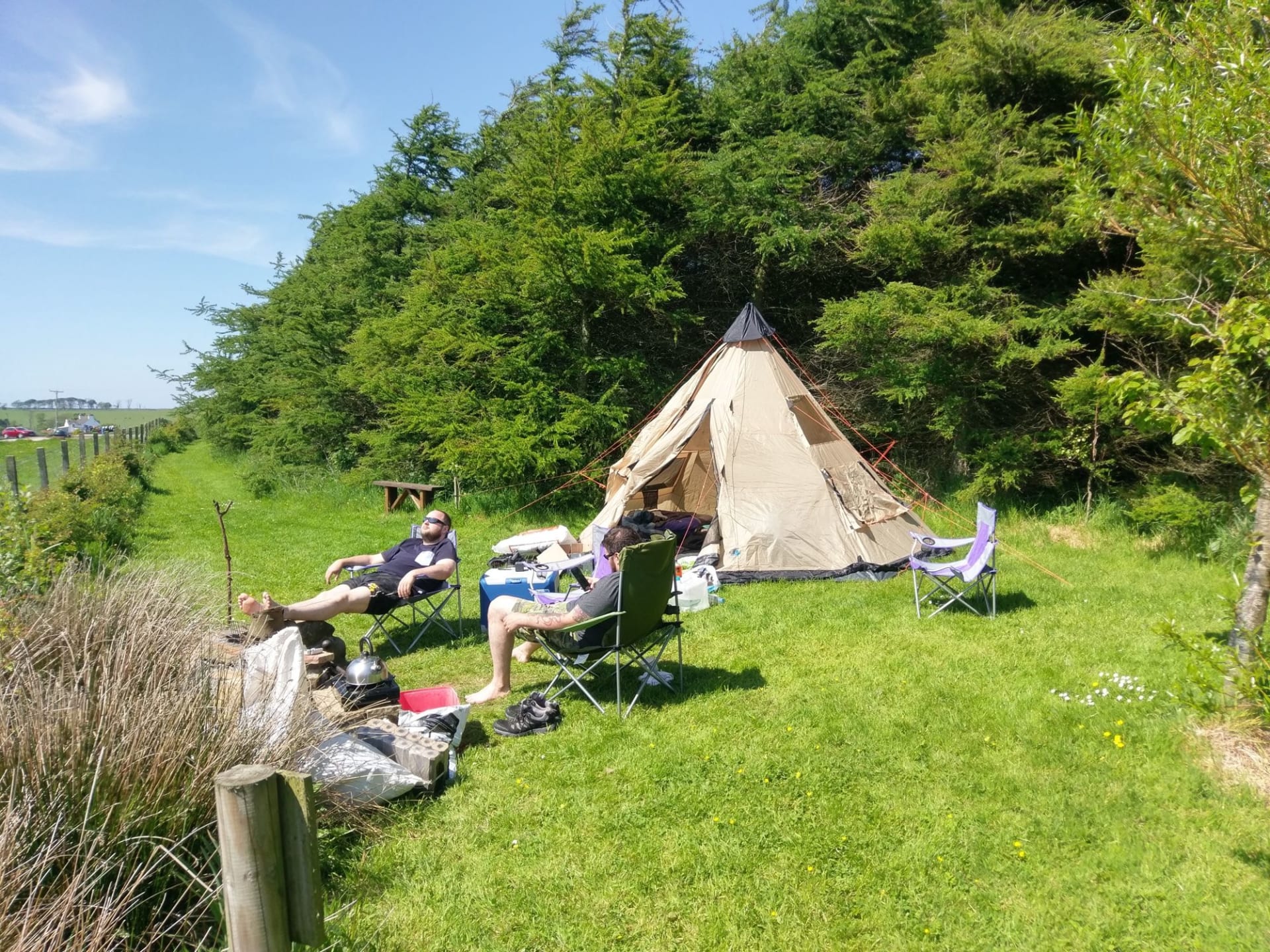 North Rhinns Camping