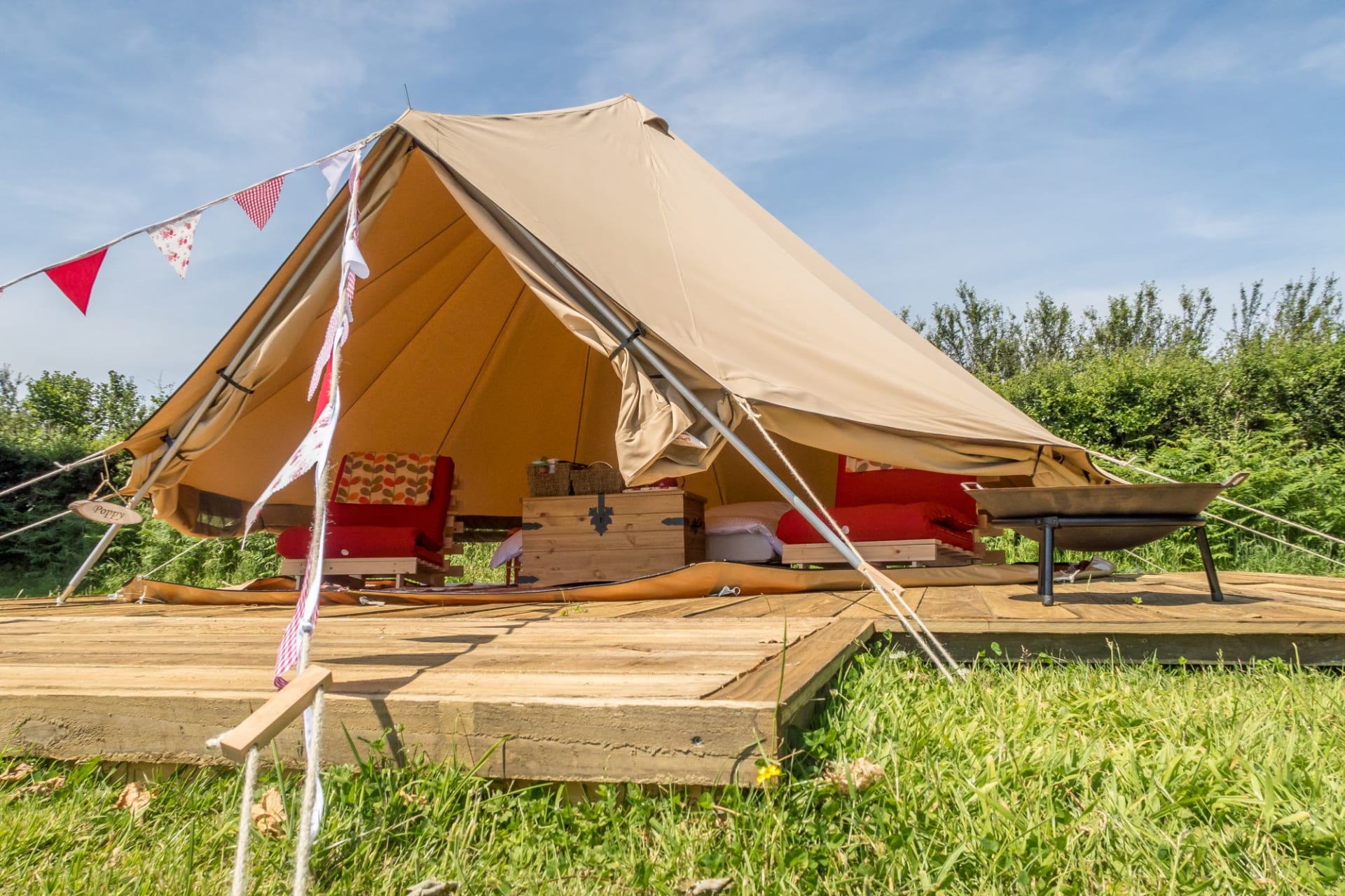 Mena Farm - our beautiful Bell Tents