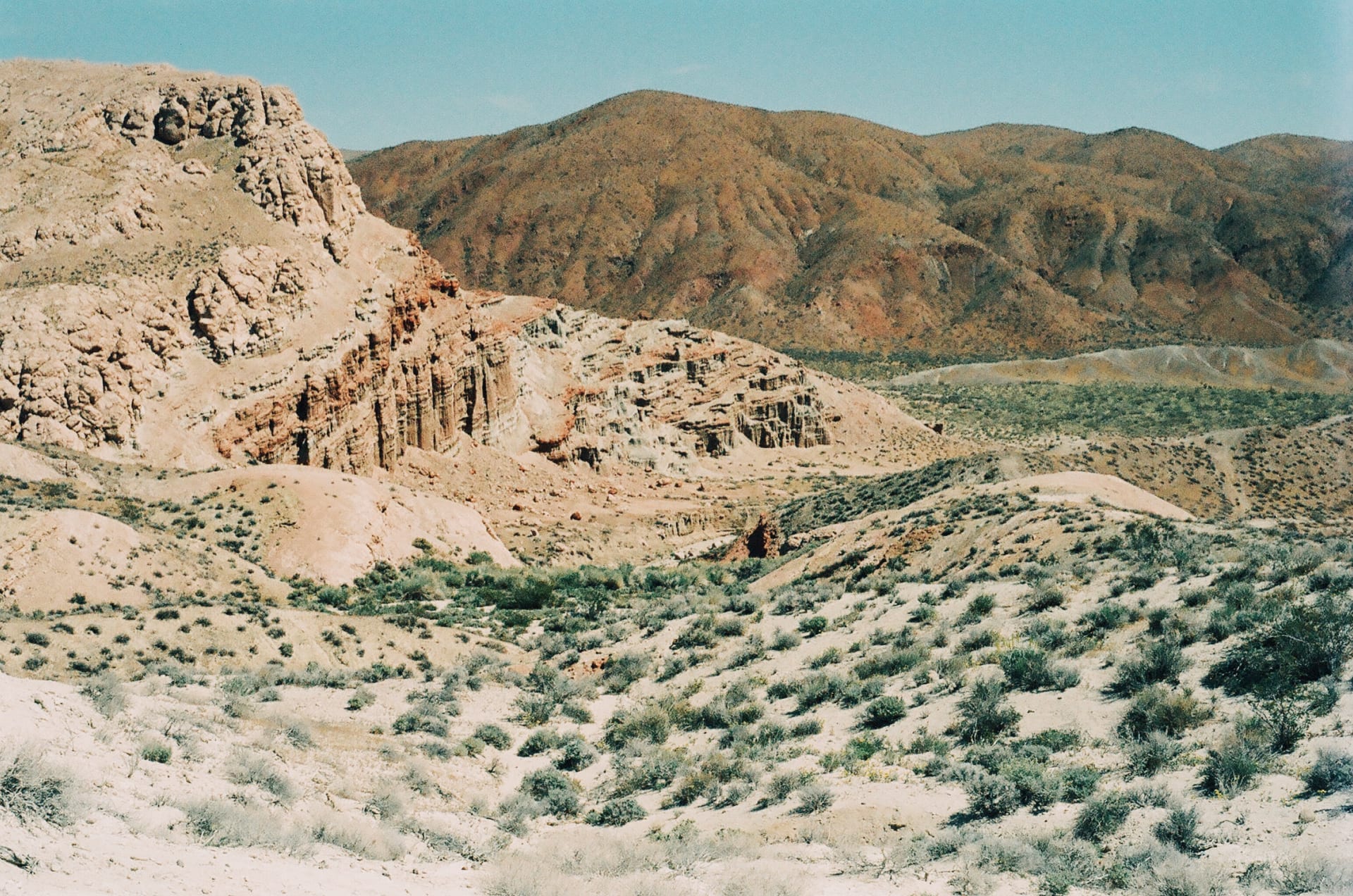 The trails of Red Rock Canyon State Park.