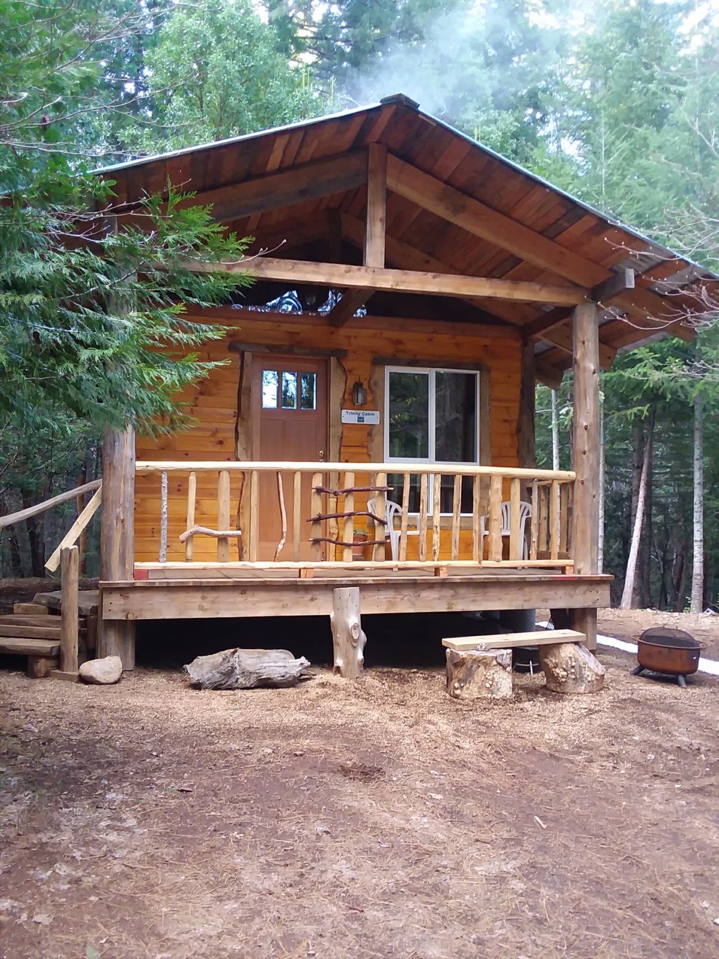 Trinity cabin front view 