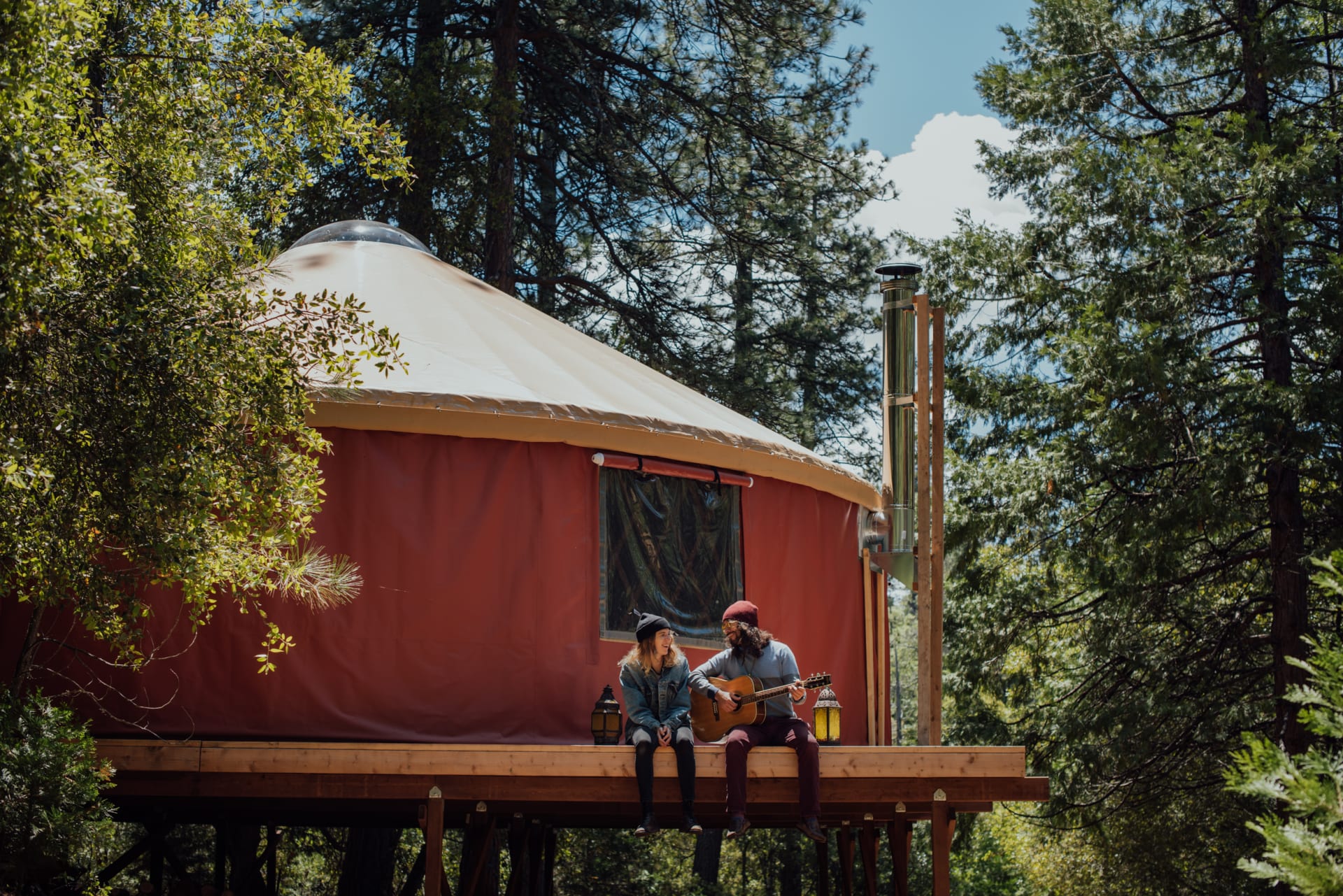 Nudist Group Picnic - Discover the best yurt rentals near Coarsegold, California