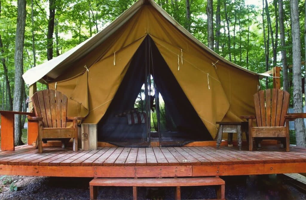 Welcome to our Savannah Safari Platform Tent