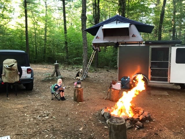 Camping at Site 5