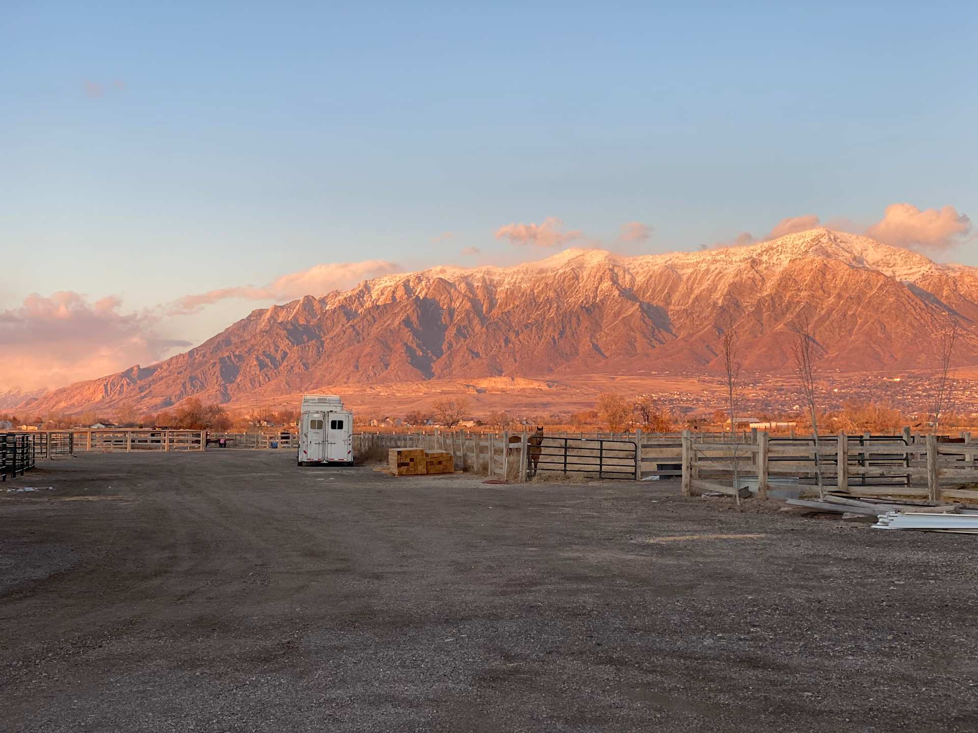 Park close to the house at our Ranch!