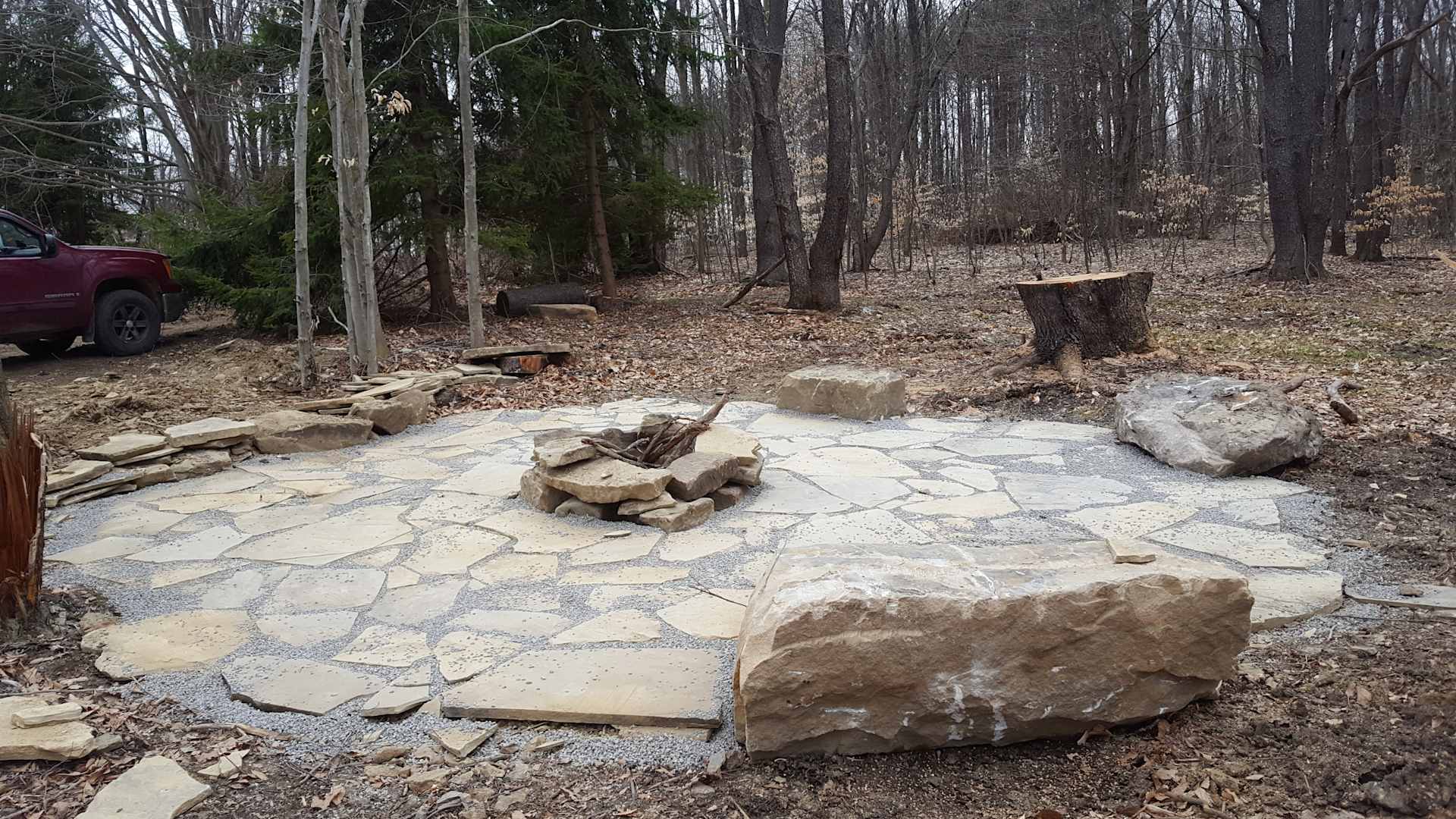 Site 2 fire pit