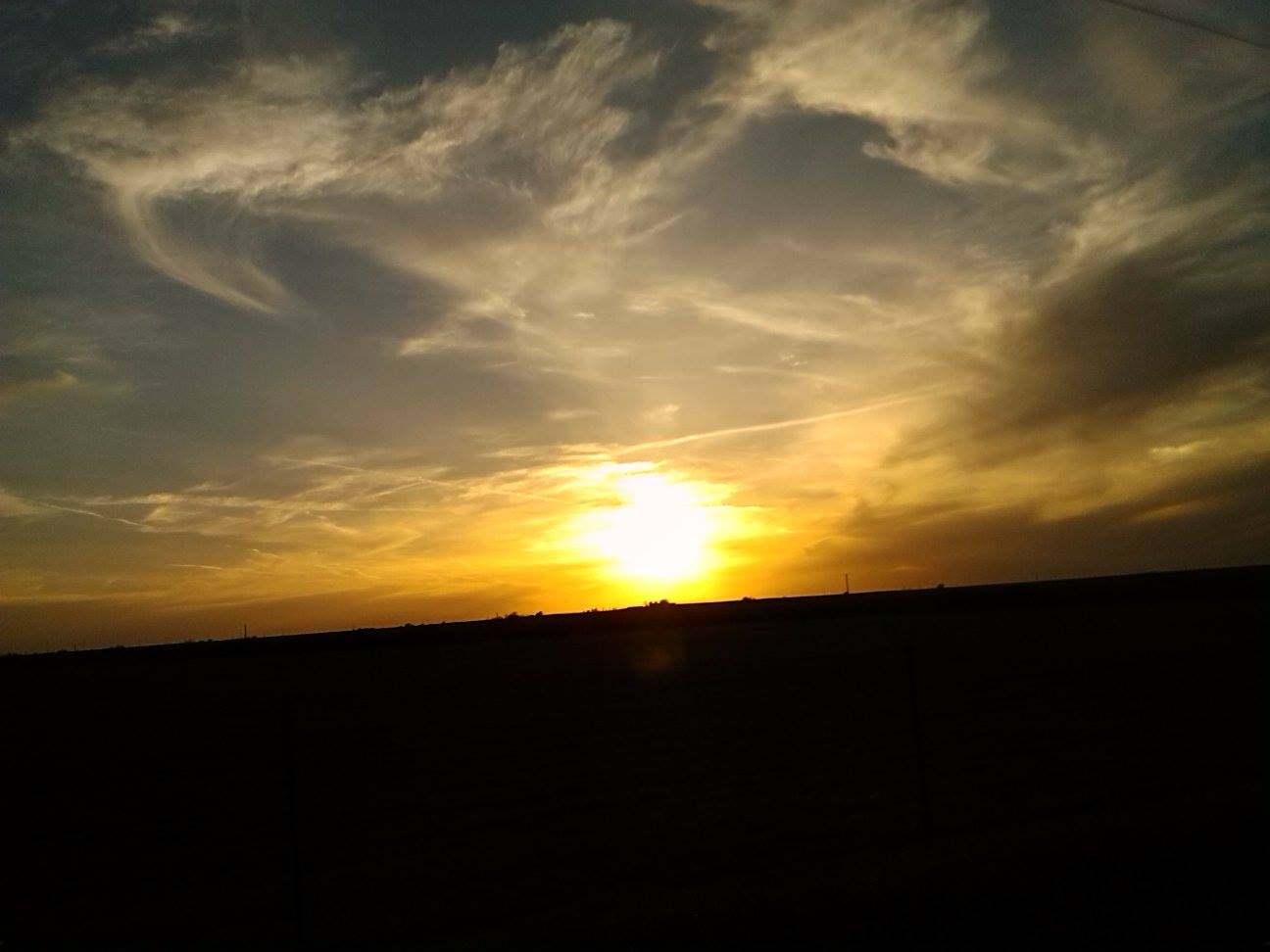 We have the most beautiful sunsets! 