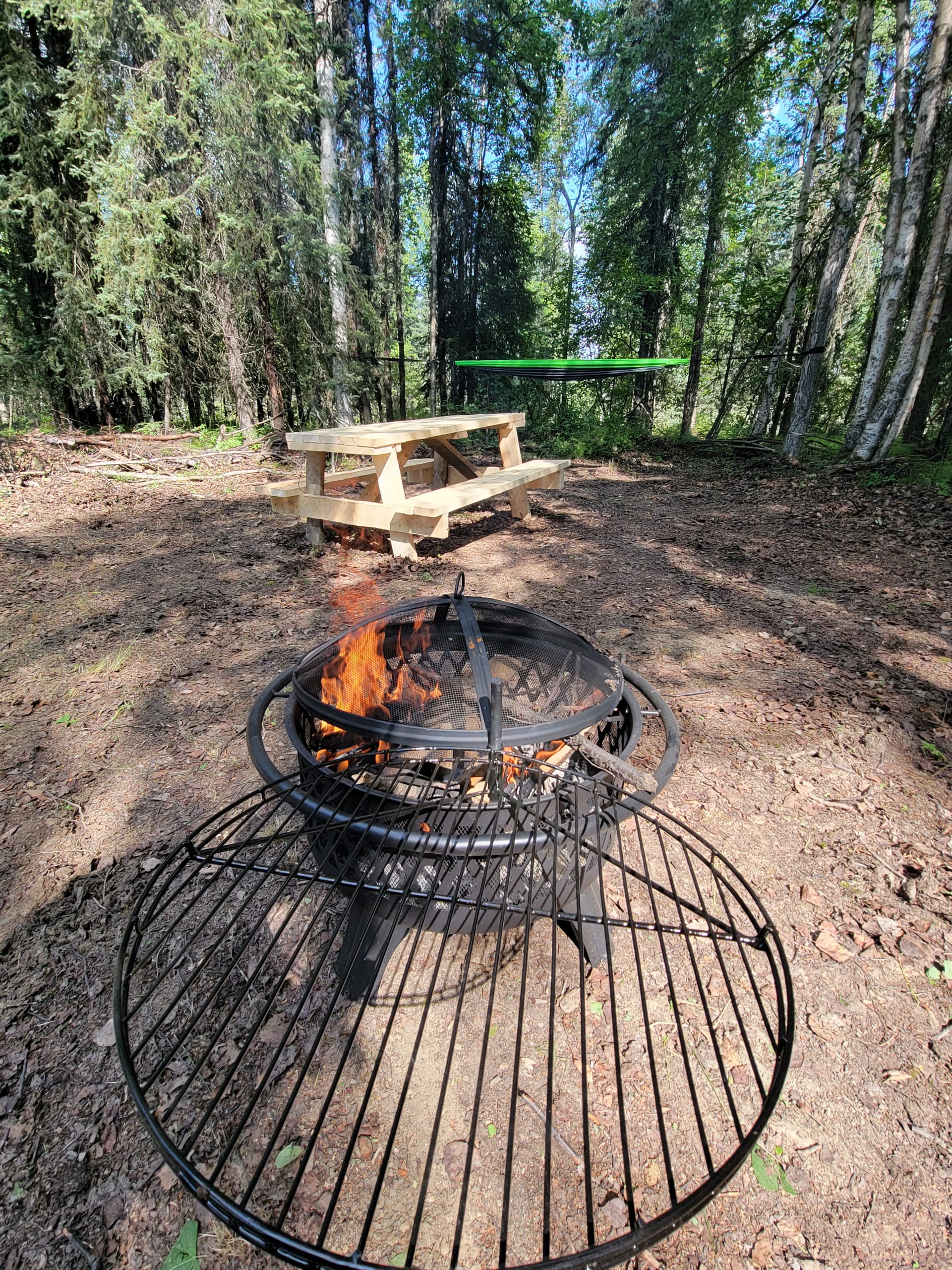 Cooking over the fire!
#Alaskalife