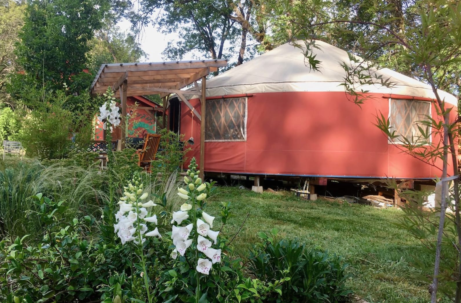 Discover the best yurt rentals near Auburn, California with a private  bathroom