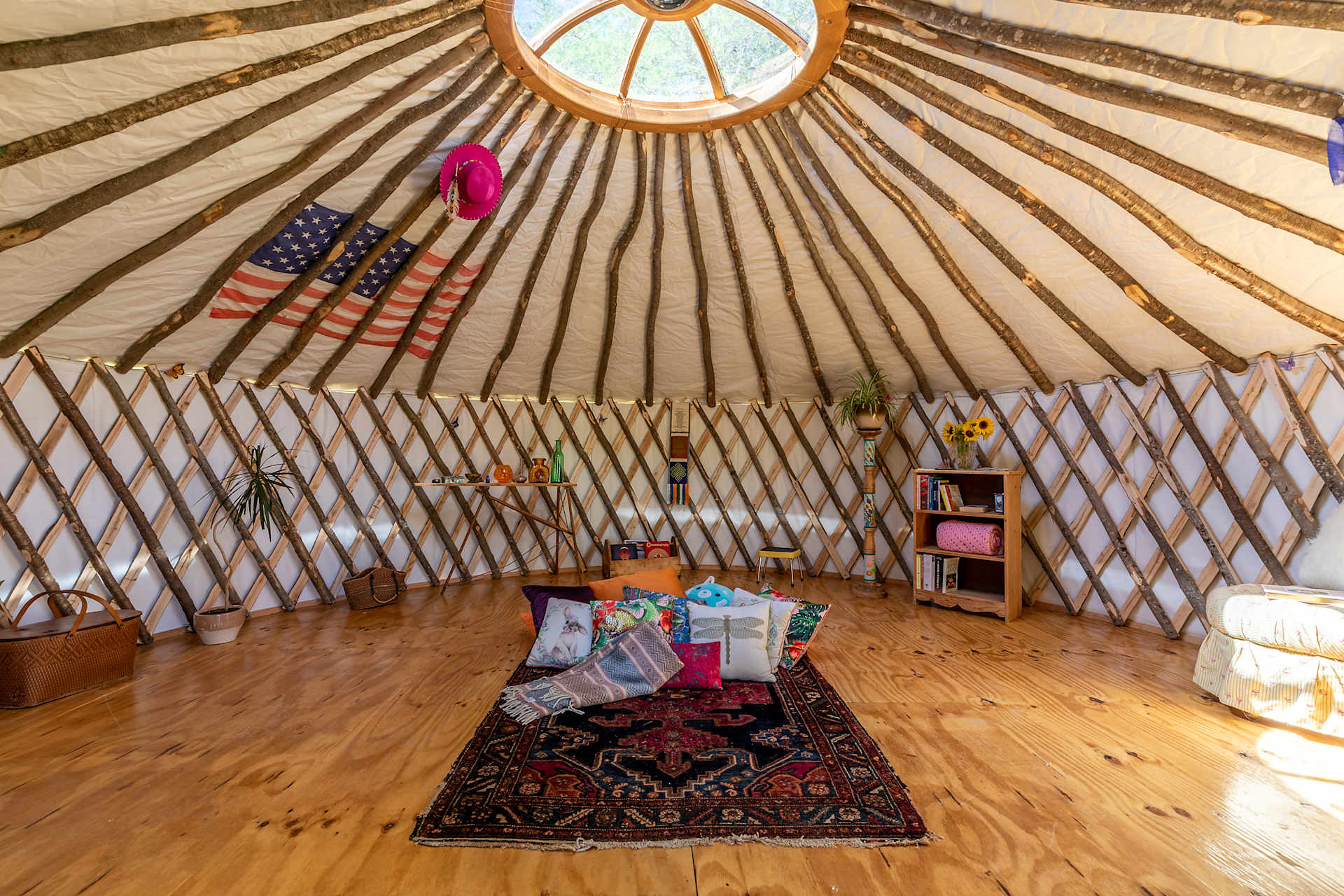 Love Shack Yurt on Star Lake Hipcamp in Mount Holly Vermont