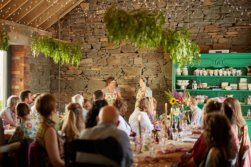 The Gallery during a supper club
(Sharon Cosgrove Photography)