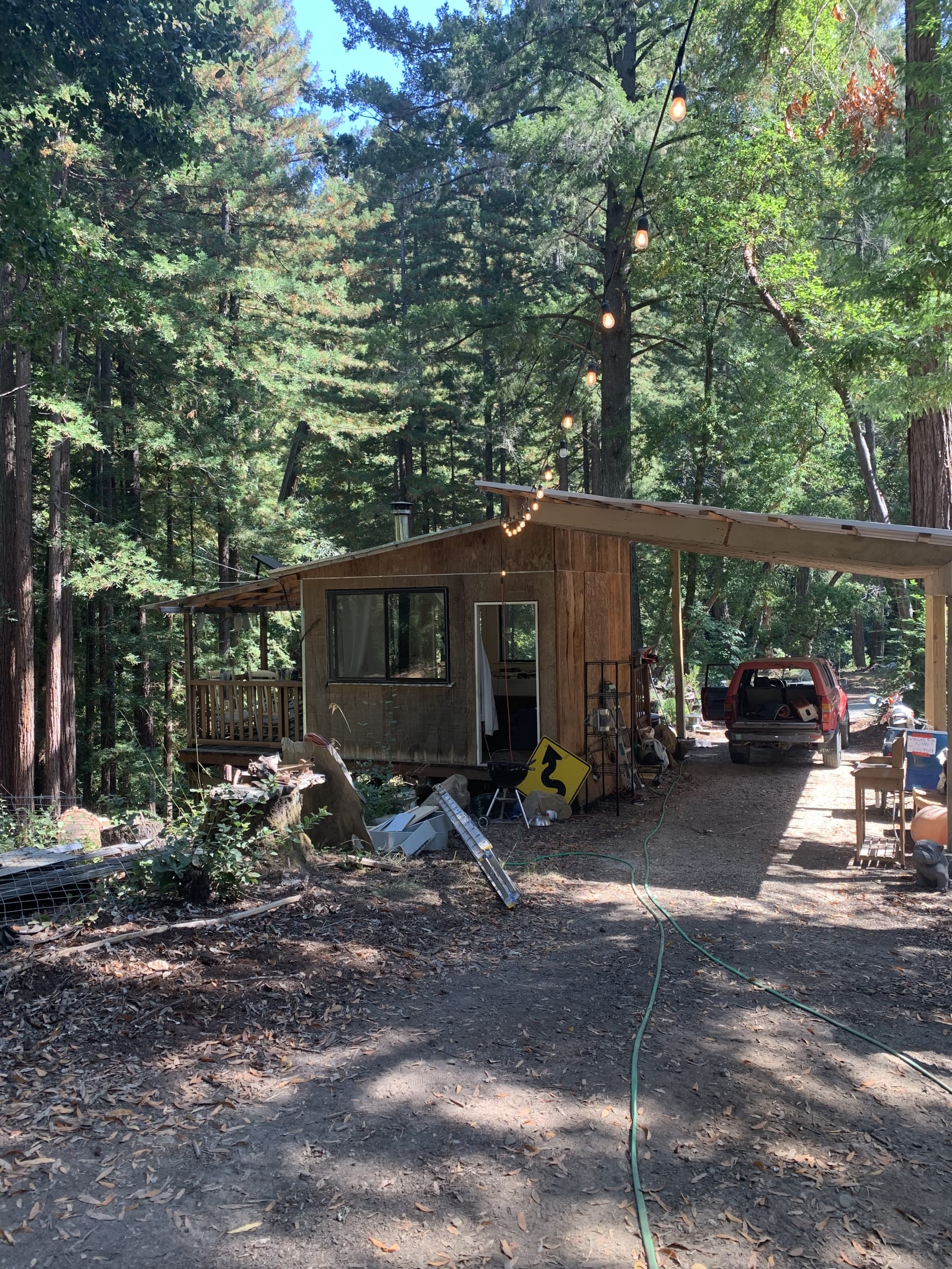 Up Shit Creek Hipcamp in Boulder Creek California