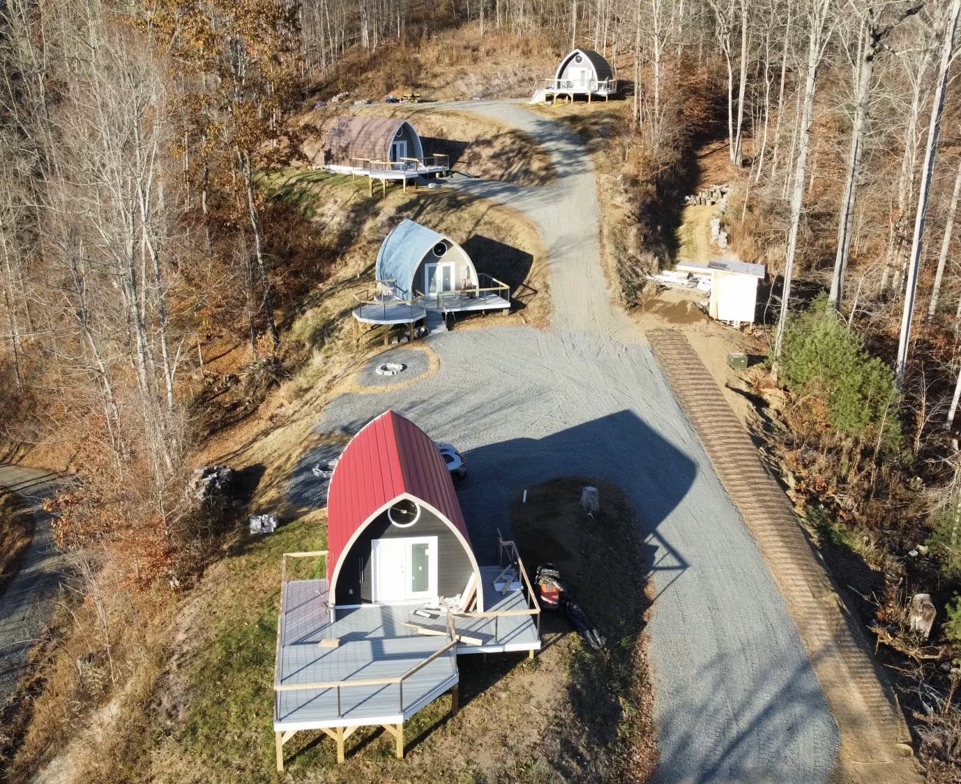 The Catskills Just Got a Super-luxe Campground — With Hammocks, Outdoor  Kitchens, and Hot Showers