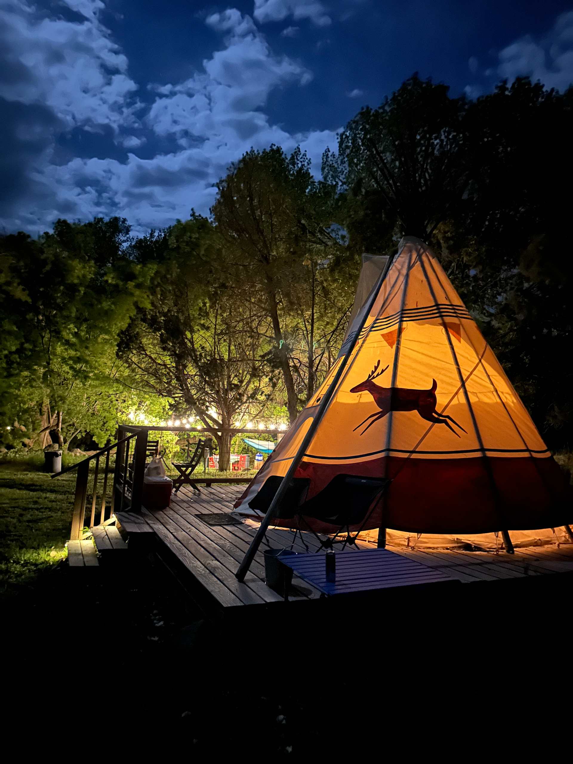 Old Moon Acres Tipi Haven - Hipcamp in Hotchkiss, Colorado